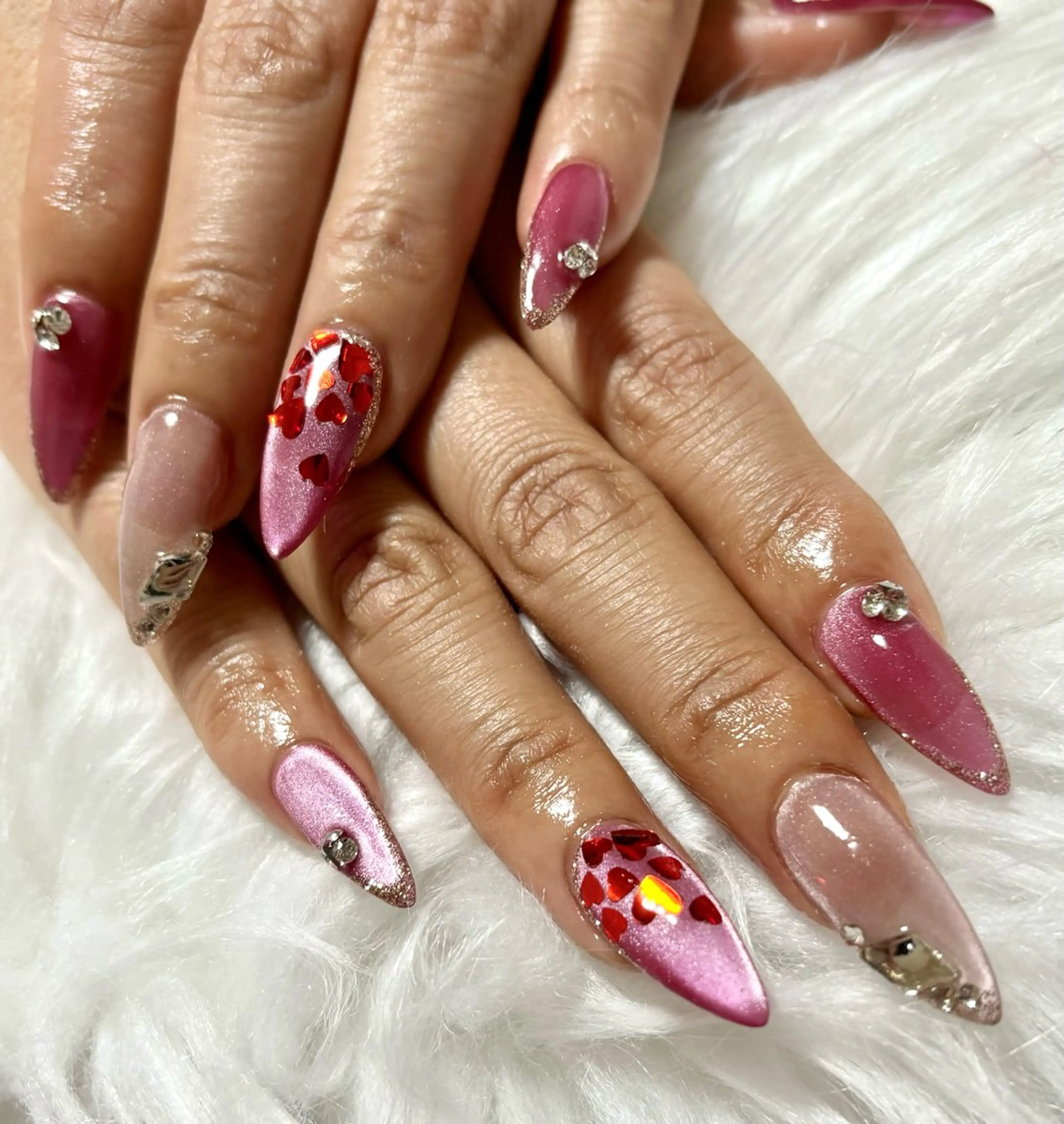 ネイル ハンドネイル nail salon HIRUKANAのネイルデザイン