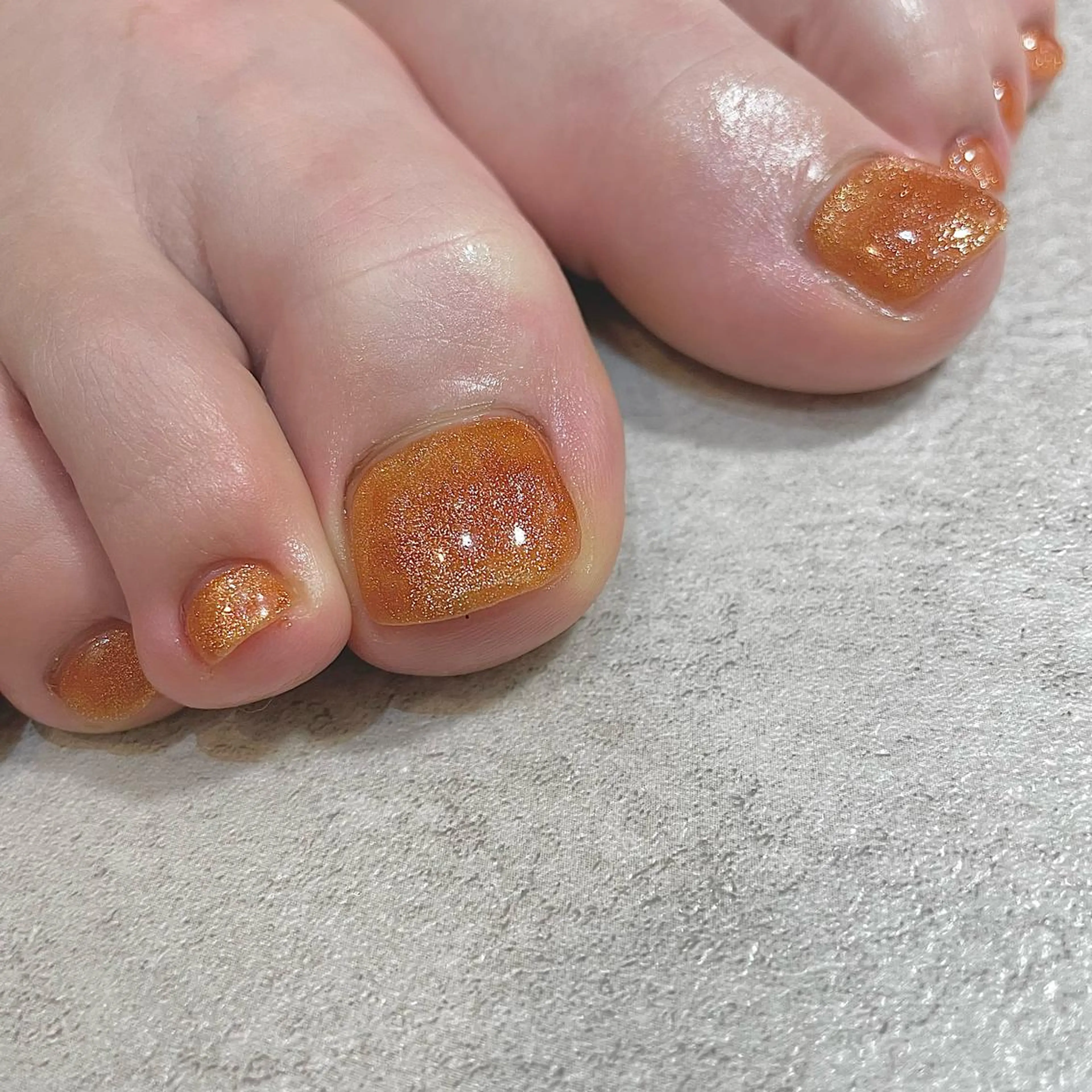 ネイル マグネットネイル オレンジ acs.n所属・ネイル,耳つぼ 風間すみれのその他イメージ