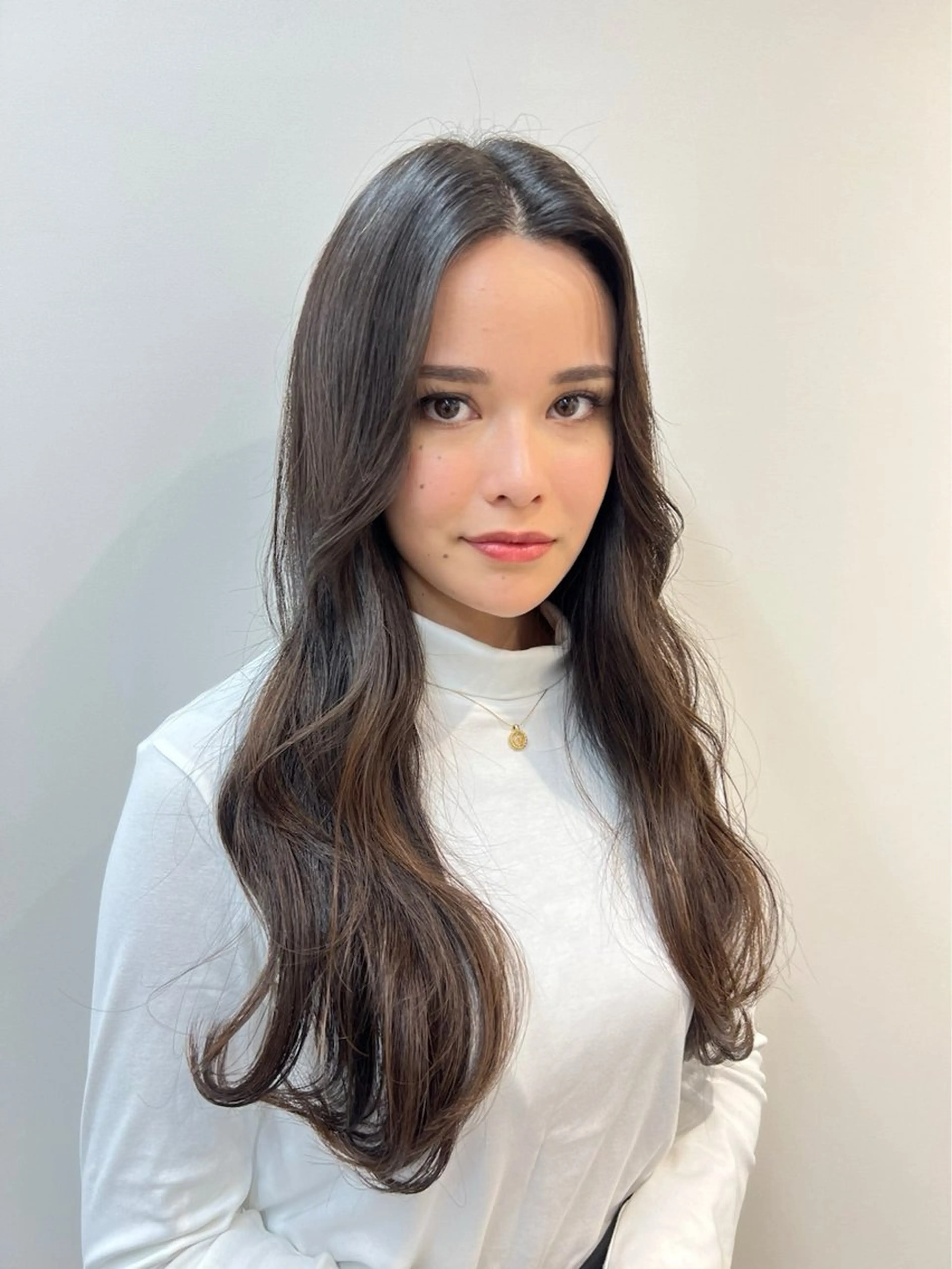 🇰🇷韓国ヘアスタイル🇰🇷ワンカラー➕髪質改善トリートメント🪄💫の写真
