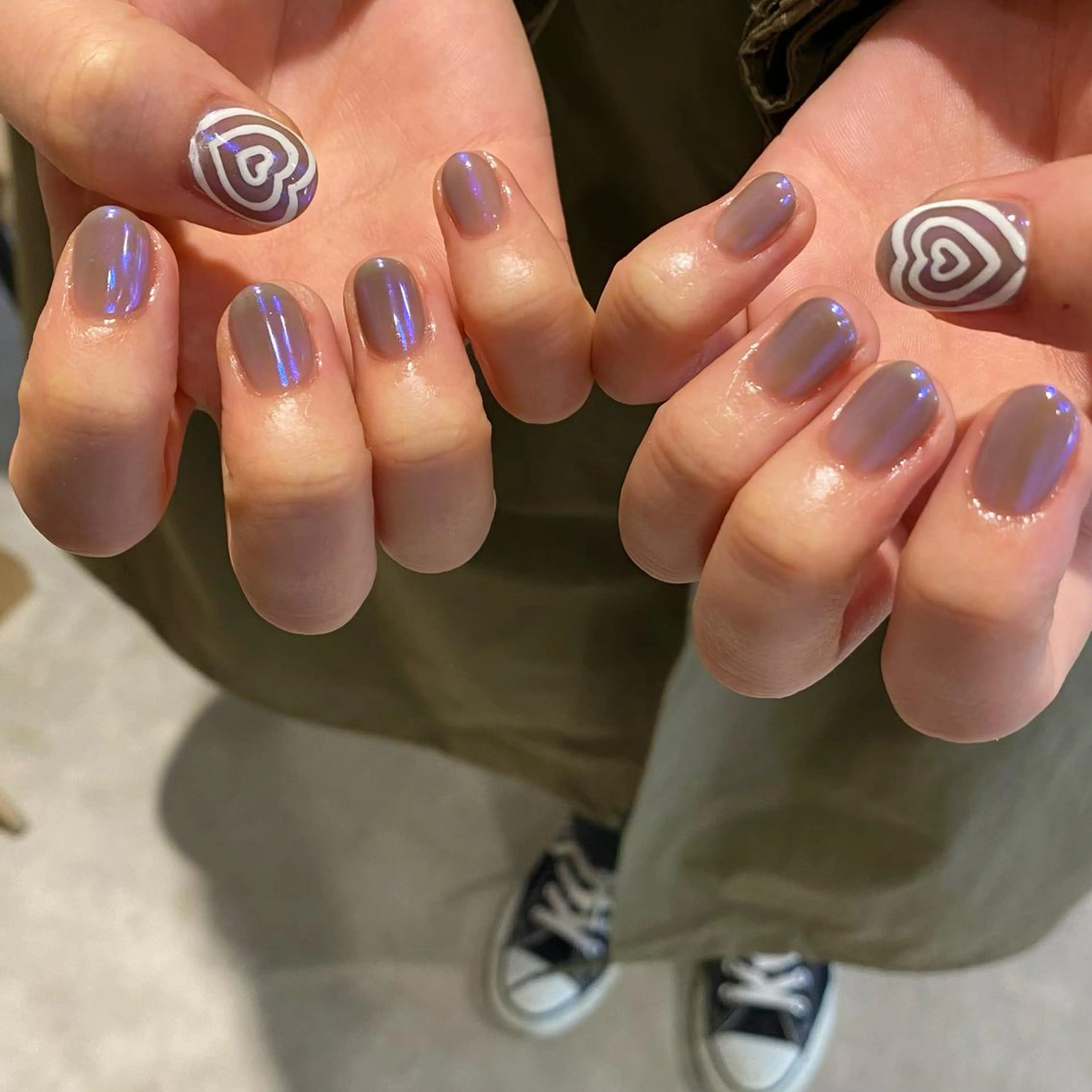 ネイル ニュアンスネイル ハンドネイル RINO AMANE nailのネイルデザイン