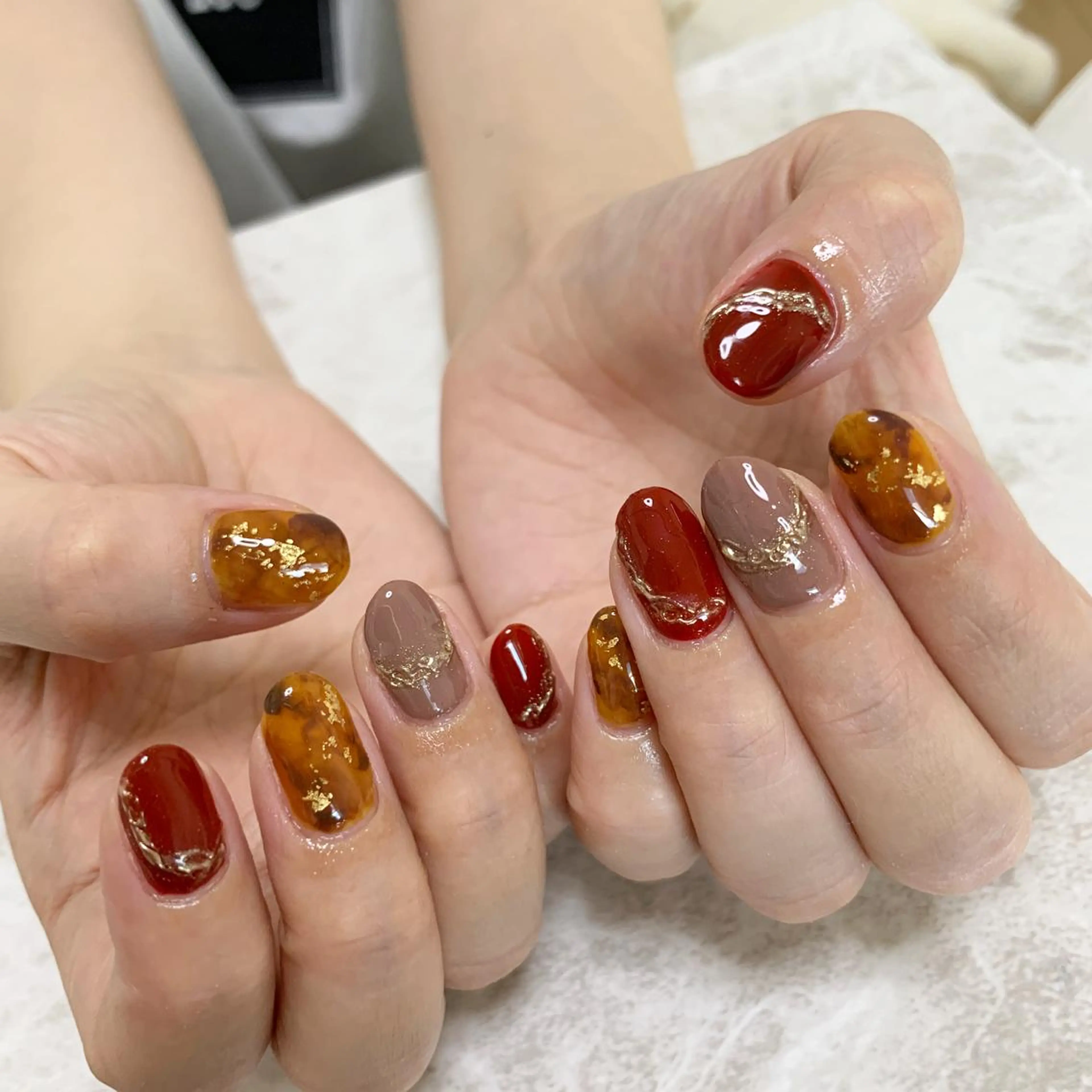 ネイル ハンドネイル フットネイル 竹本 愛のネイルデザイン