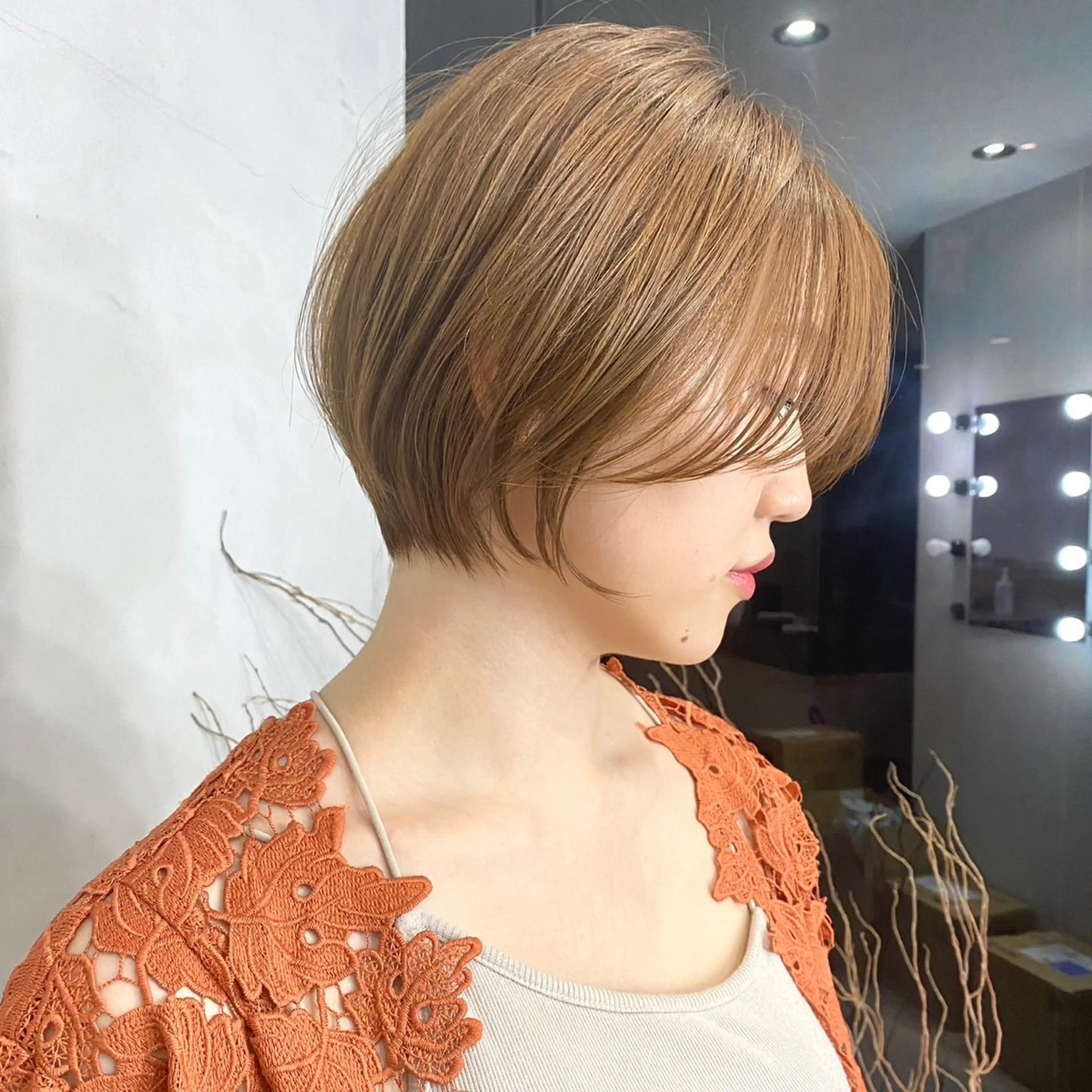 ショート wixy mimi所属・ボブ/透明感カラー 🌿栄🌿kouneのヘアスタイル