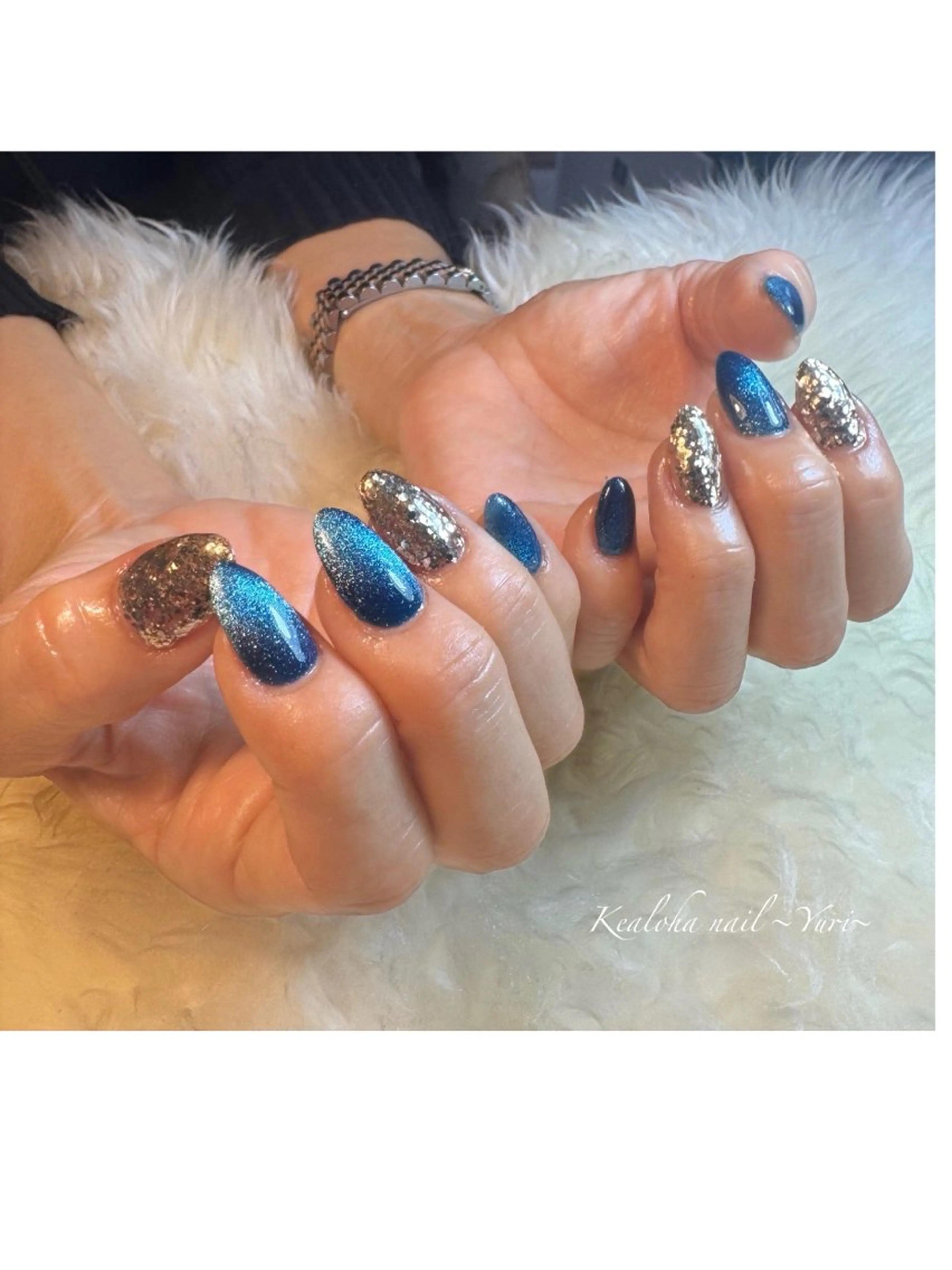ネイル ハンドネイル Kealoha nail所属・西村 ゆりのネイルデザイン