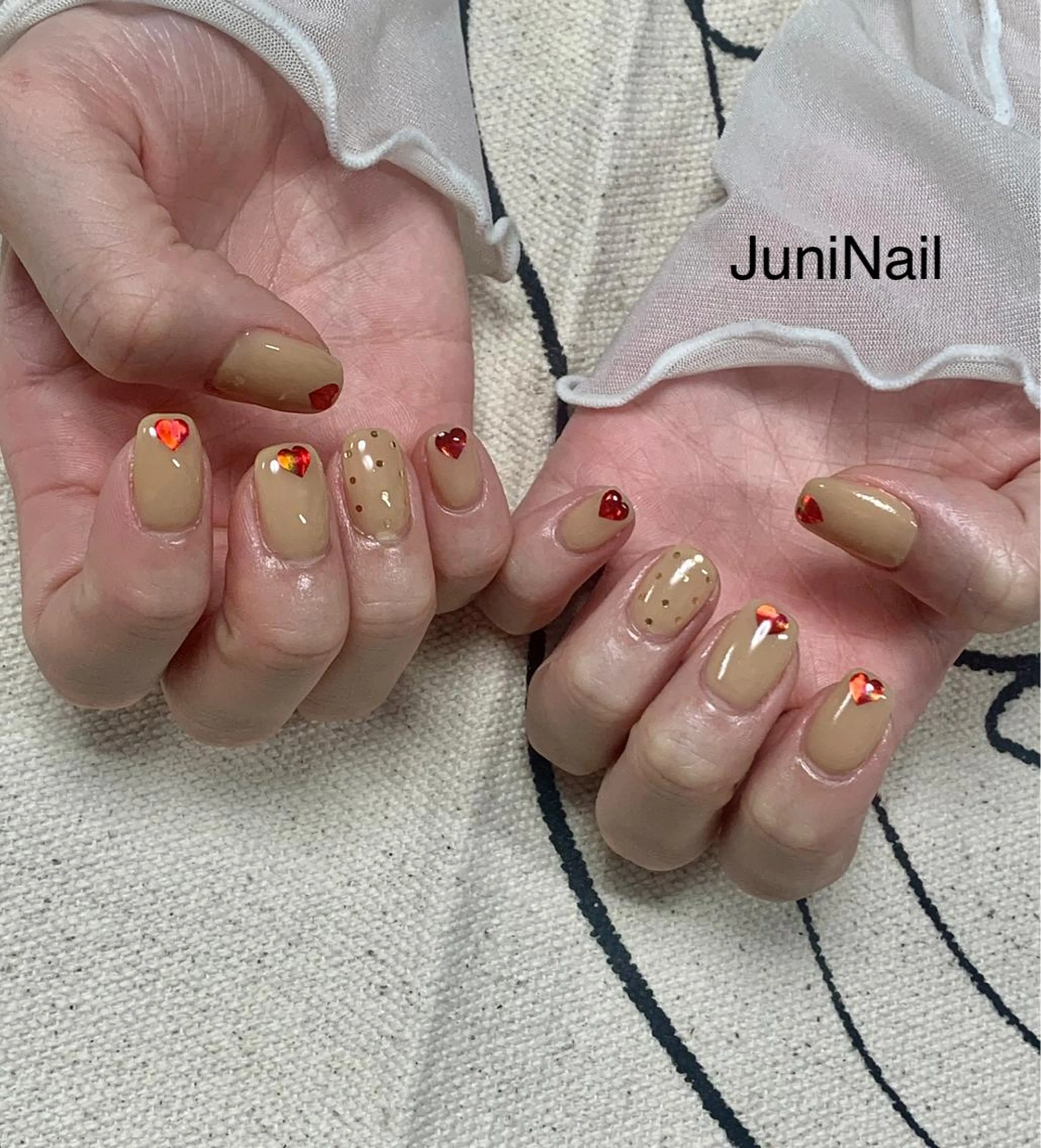 ネイル ハンドネイル JuniNail韓国 ネイリストsuのネイルデザイン