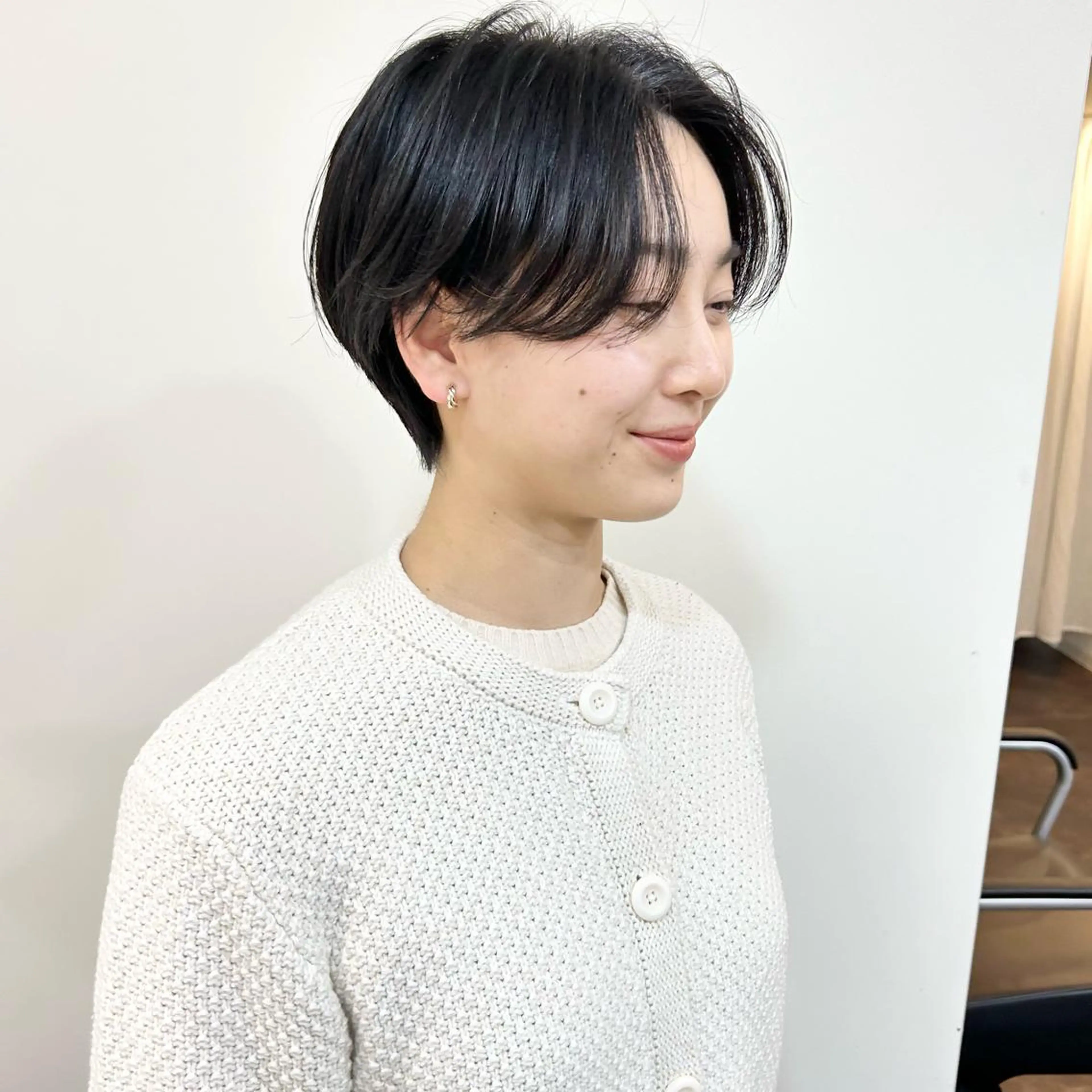ショート カラー ブリーチ ケアブリーチ ダブルカラー ハイライトカラー イルミナカラー lab.by ioe中崎店所属・中北篤志 ショートボブのヘアスタイル
