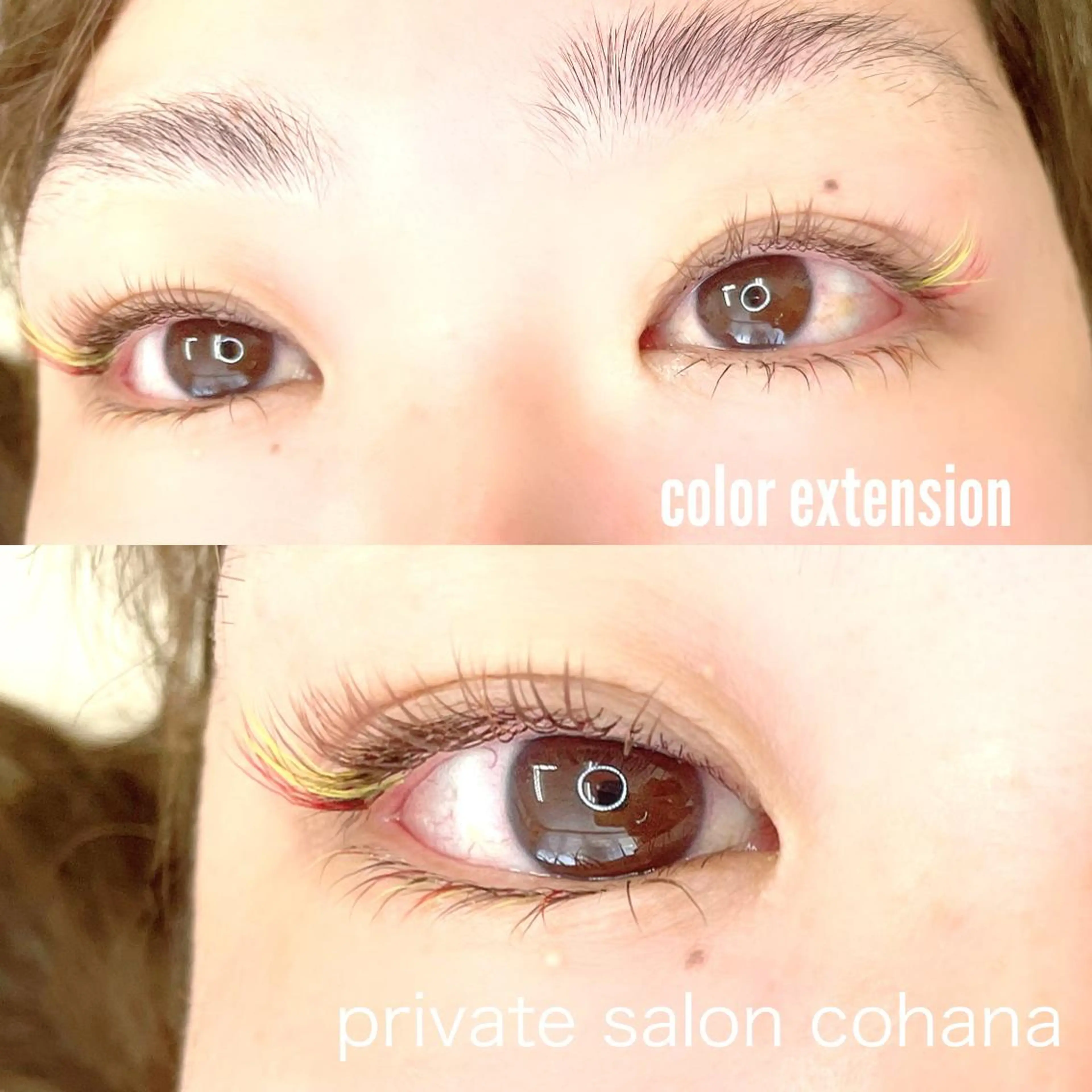 マツエク・マツパ カラーマツエク マツエク salon cohanaのエステ・リラクイメージ