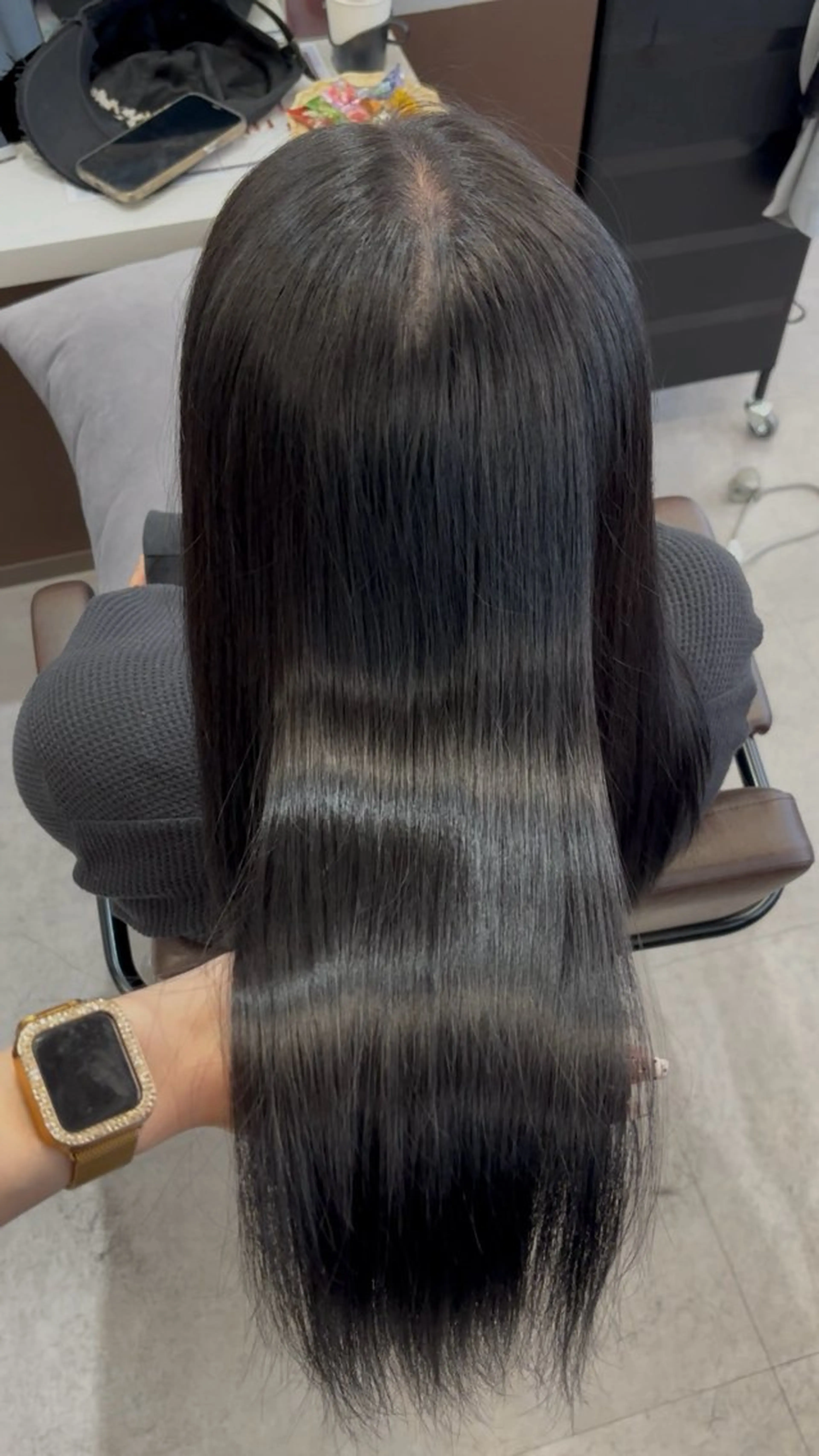 ロング カット ヘアカラー トリートメント 梅田/髪質改善× 艶カラー💎miyuのヘアスタイル