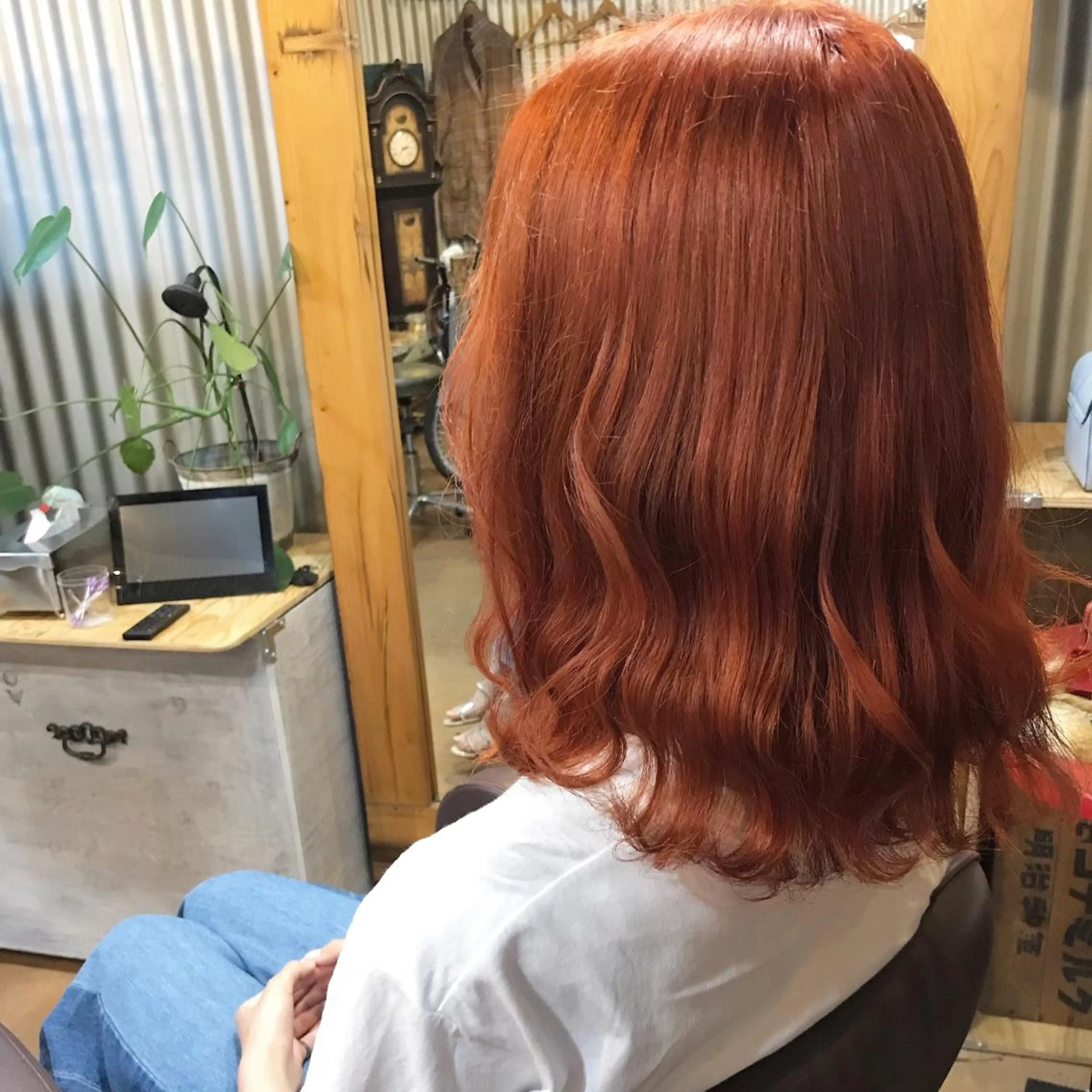 ミディアム ヘアカラー トリートメント 玉木 育実のヘアスタイル