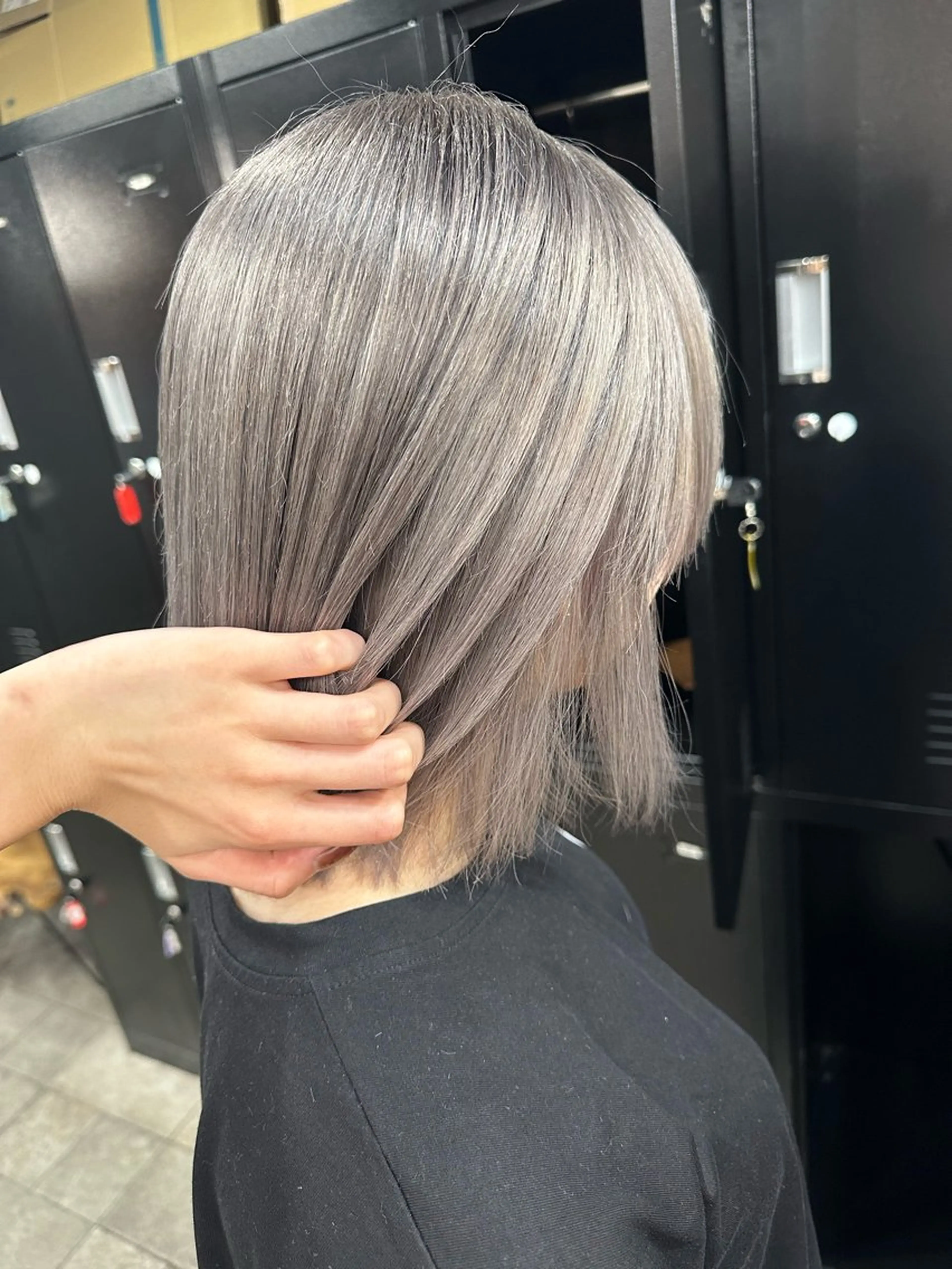 ショート ヘアカラー 横浜lapis amaneのヘアスタイル