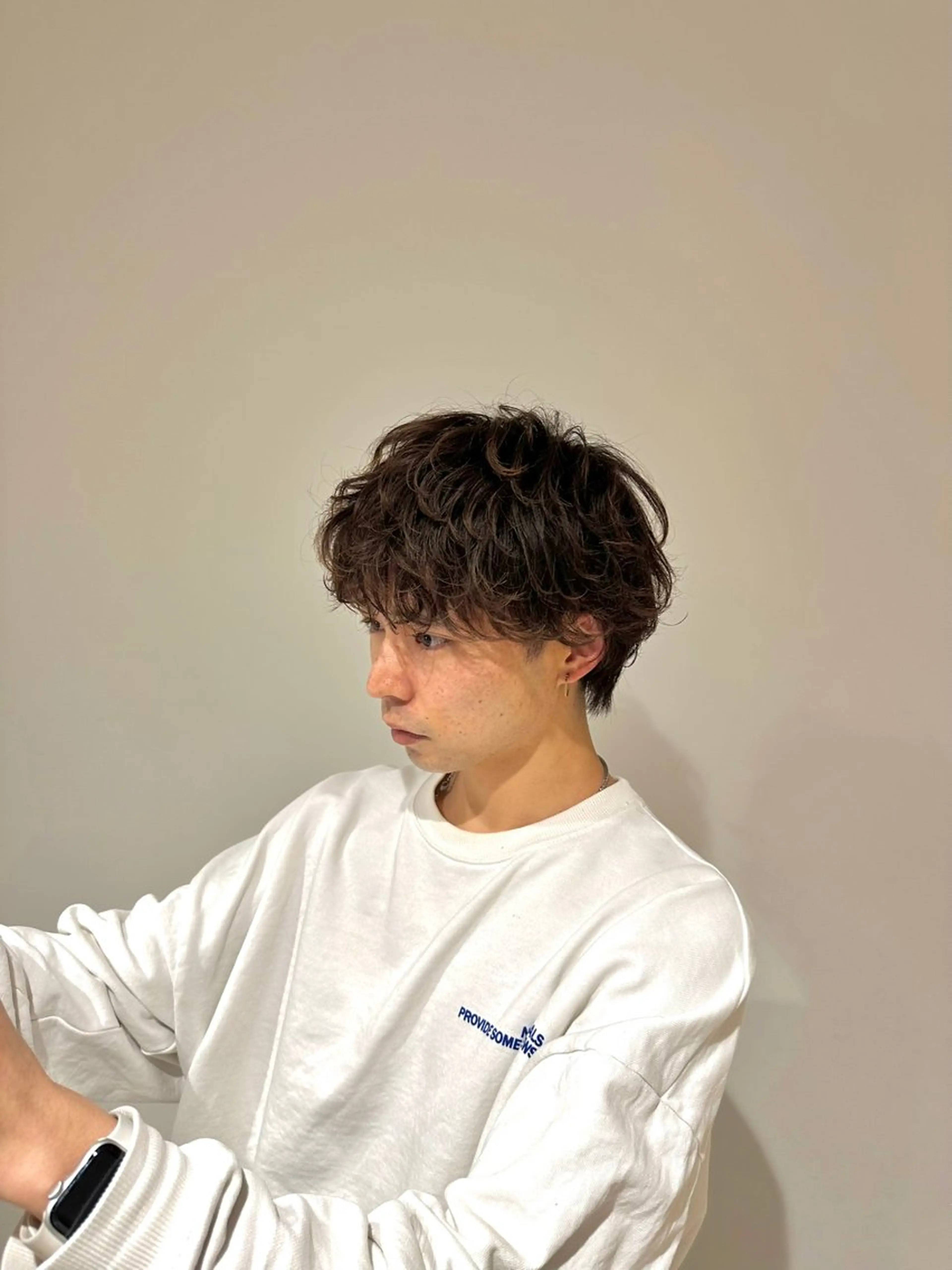 パーマ メンズ フェザーパーマ メンズパーマ メンズパーマ達人/ フェード/イツキのヘアスタイル