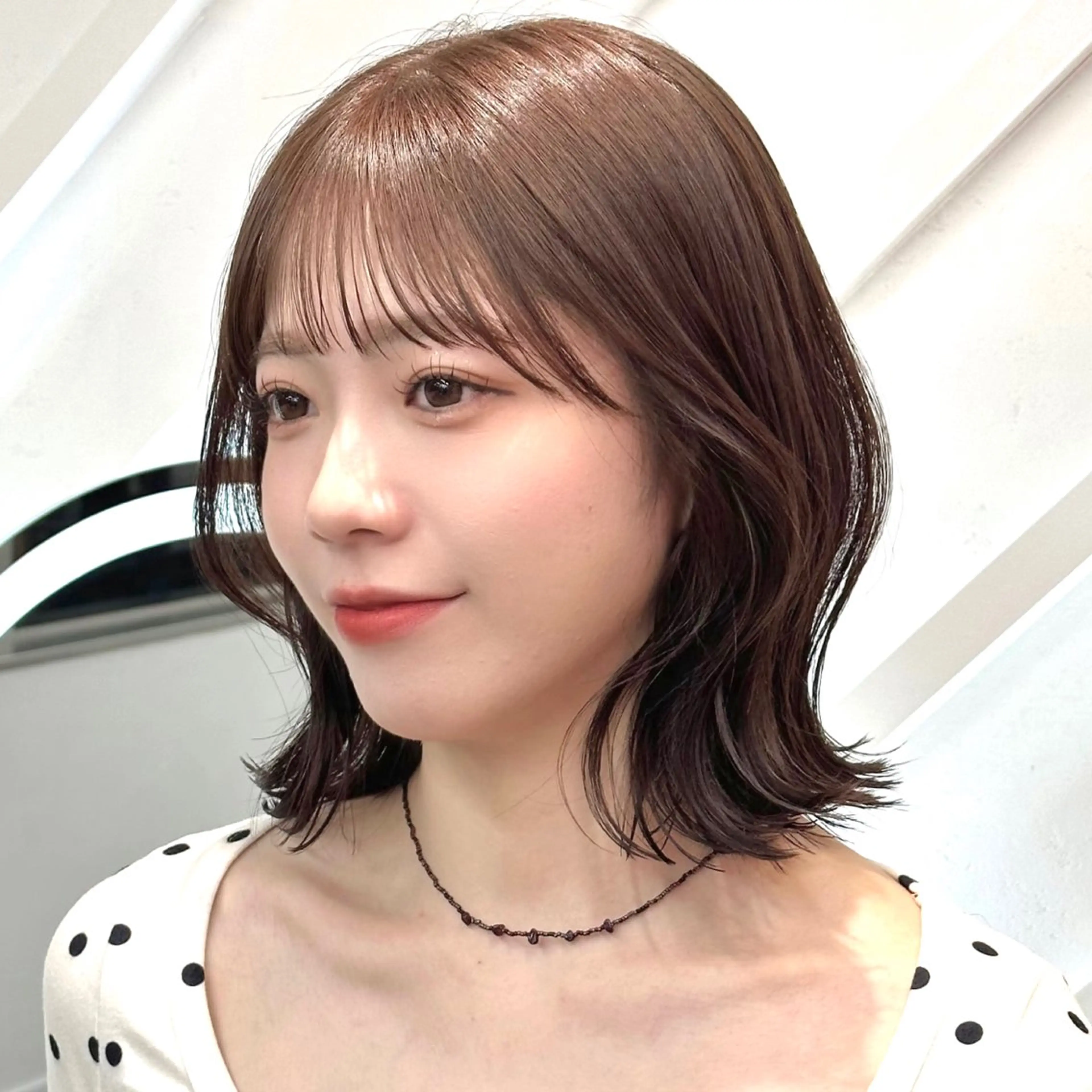 ショート カラー カット ヘアカラー トリートメント 優希/似合わせ/艶 カラー/カット/渋谷のヘアスタイル