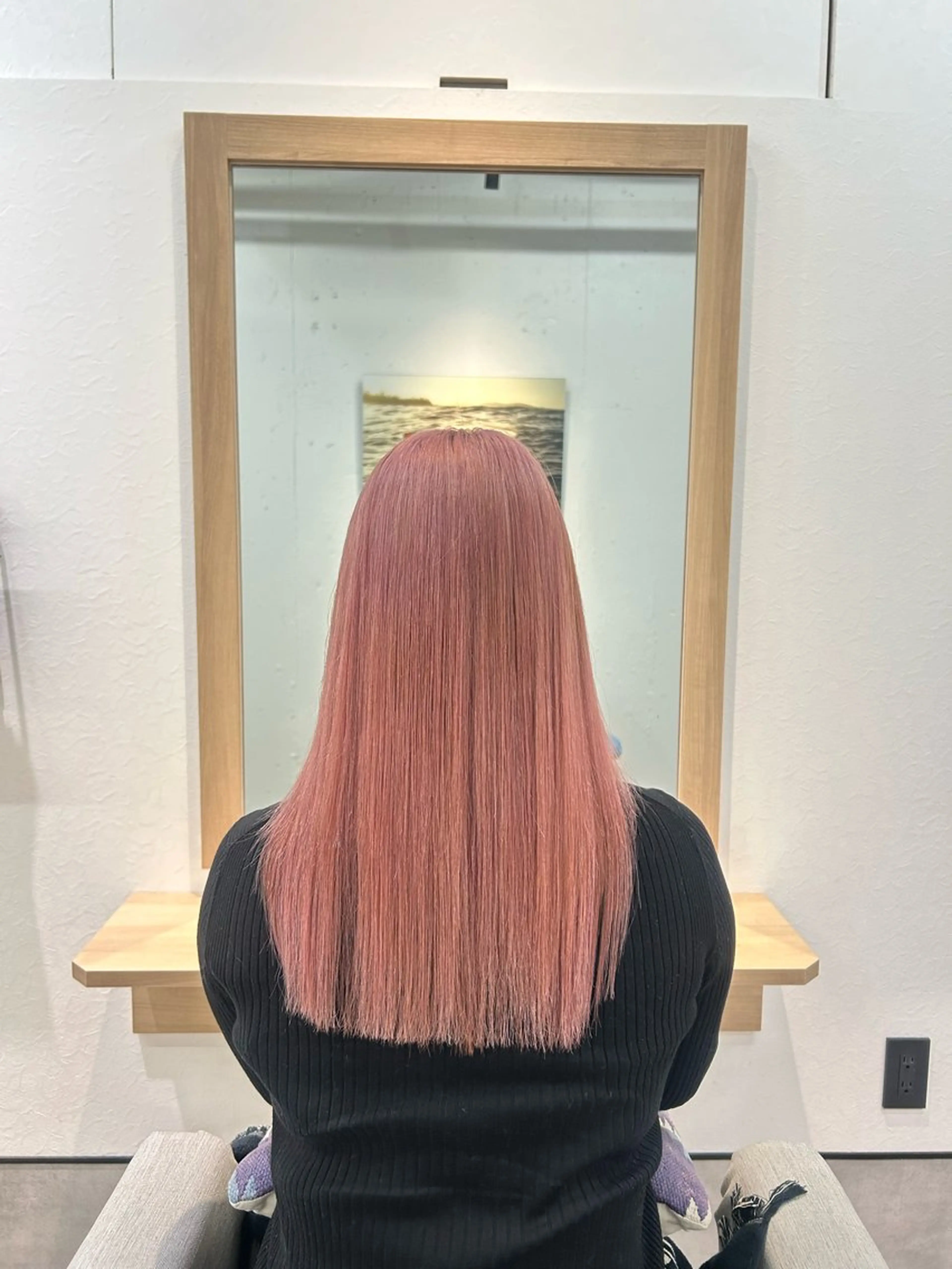 ロング punel原宿所属・ダメージレスカラー /ひなののヘアスタイル