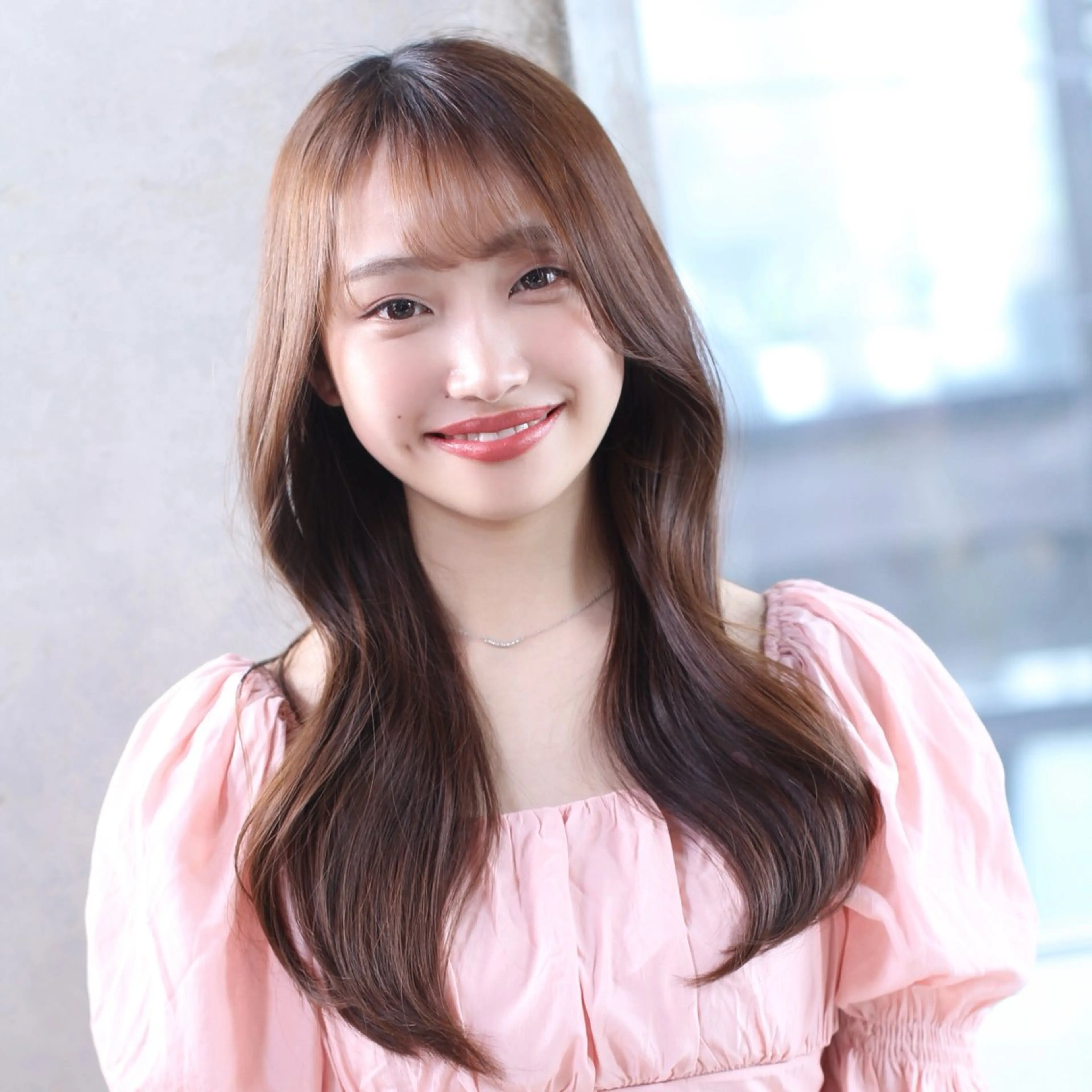 ロング カラー くびれヘア 韓国風ヘア レイヤーカット ヘアカラー 💎艶髪特化💎 ちば　ちなみのヘアスタイル