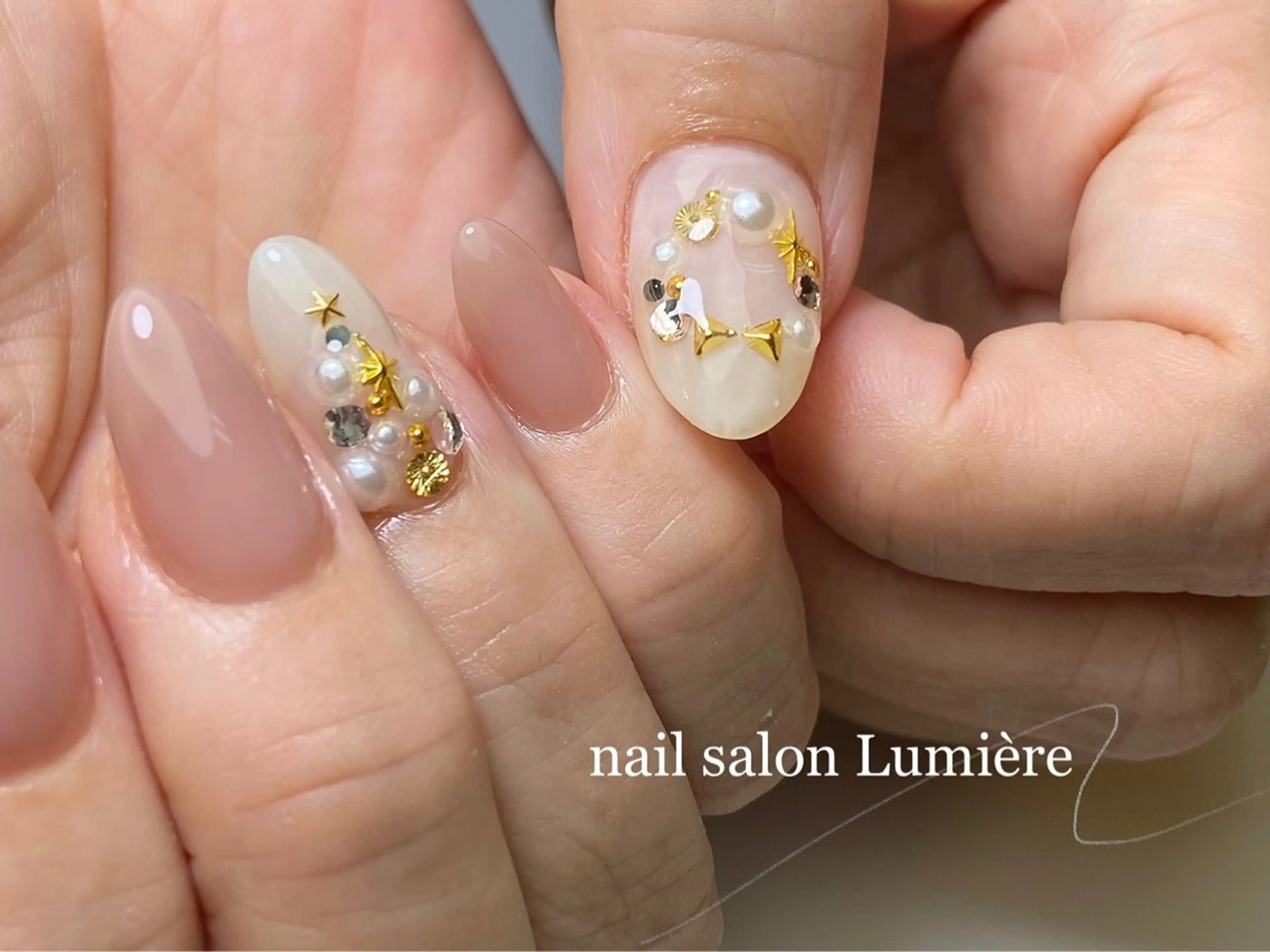 ネイル ハンドネイル nail salon Lumièreのネイルデザイン