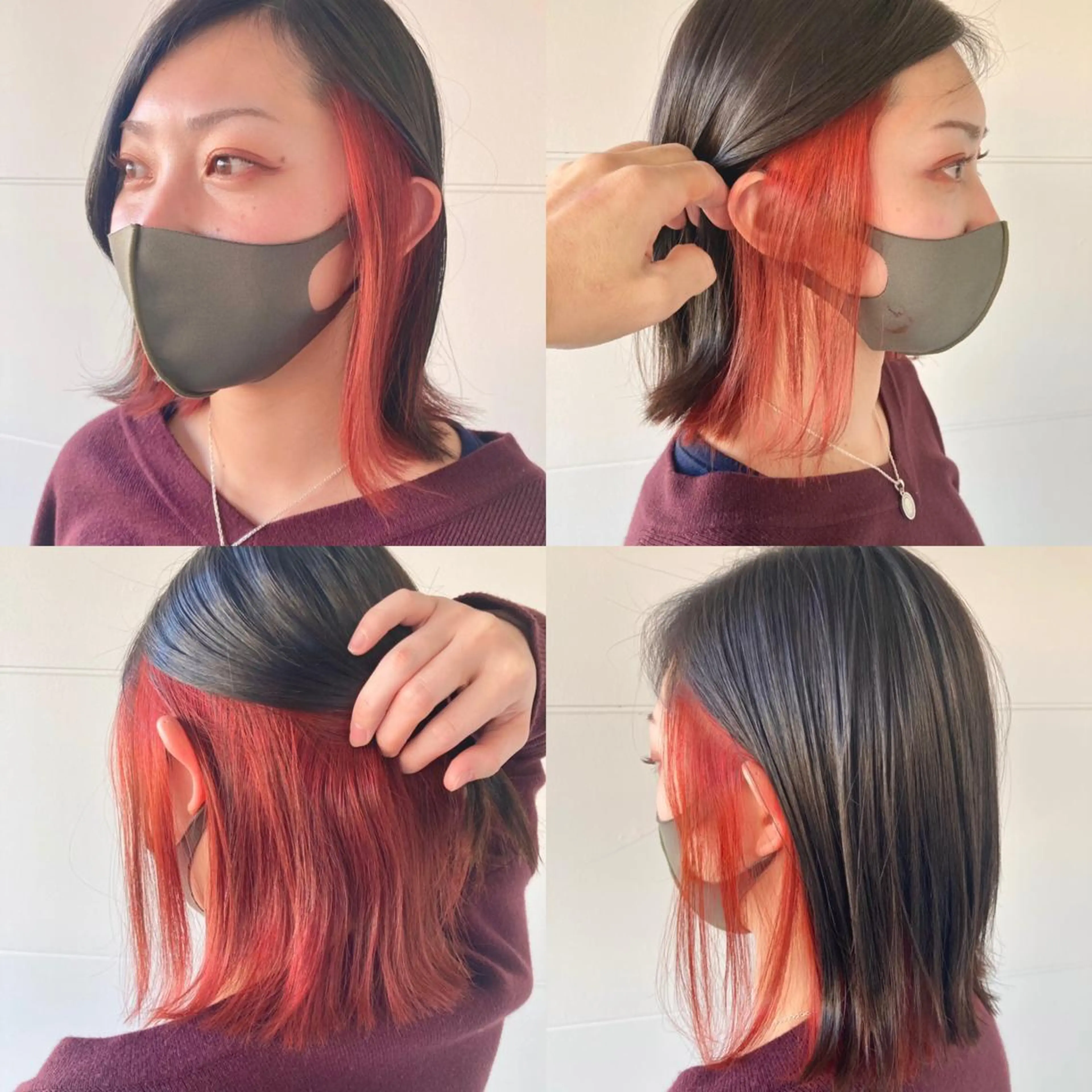 ミディアム タカツド ユウキのヘアスタイル