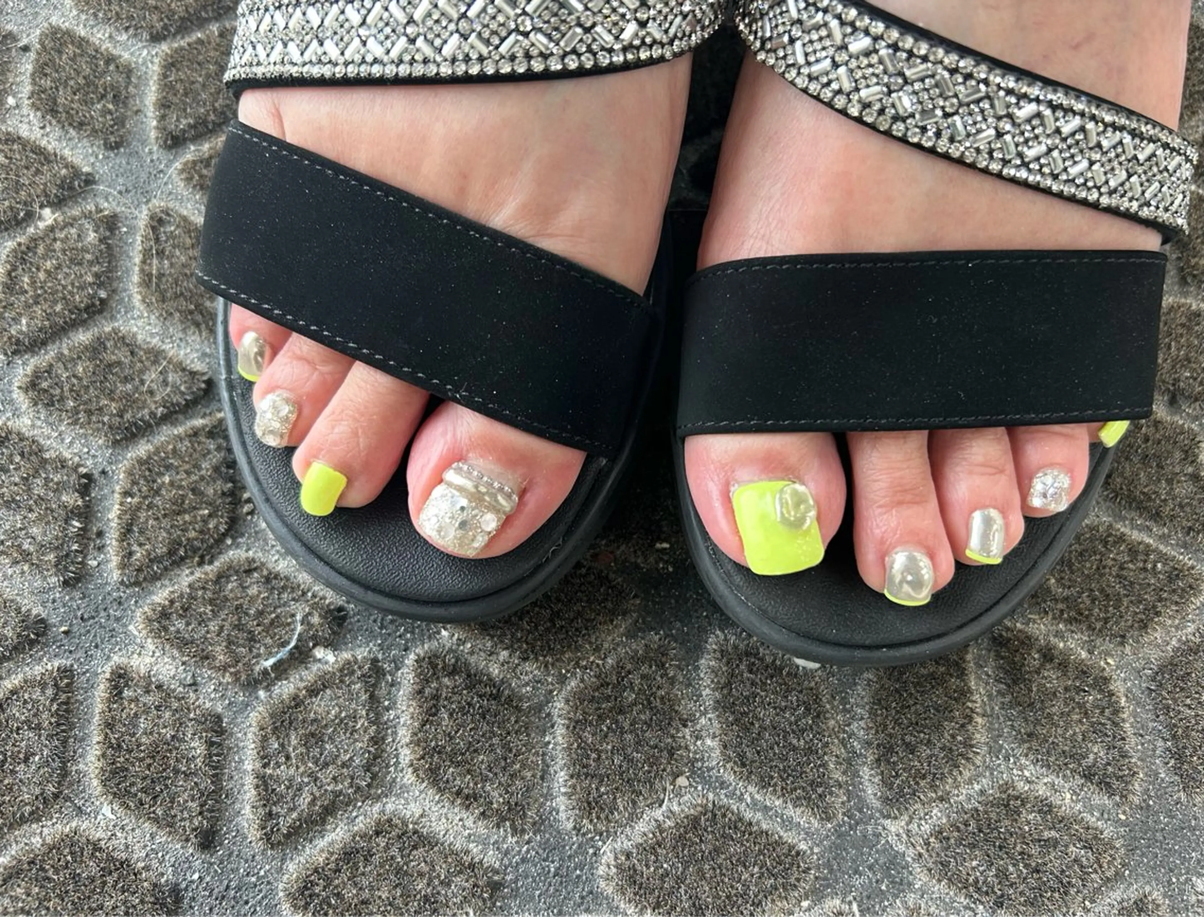 ネイル ミラーネイル フットネイル Nail Salon agré所属・agré ネイルサロン　アグレのネイルデザイン