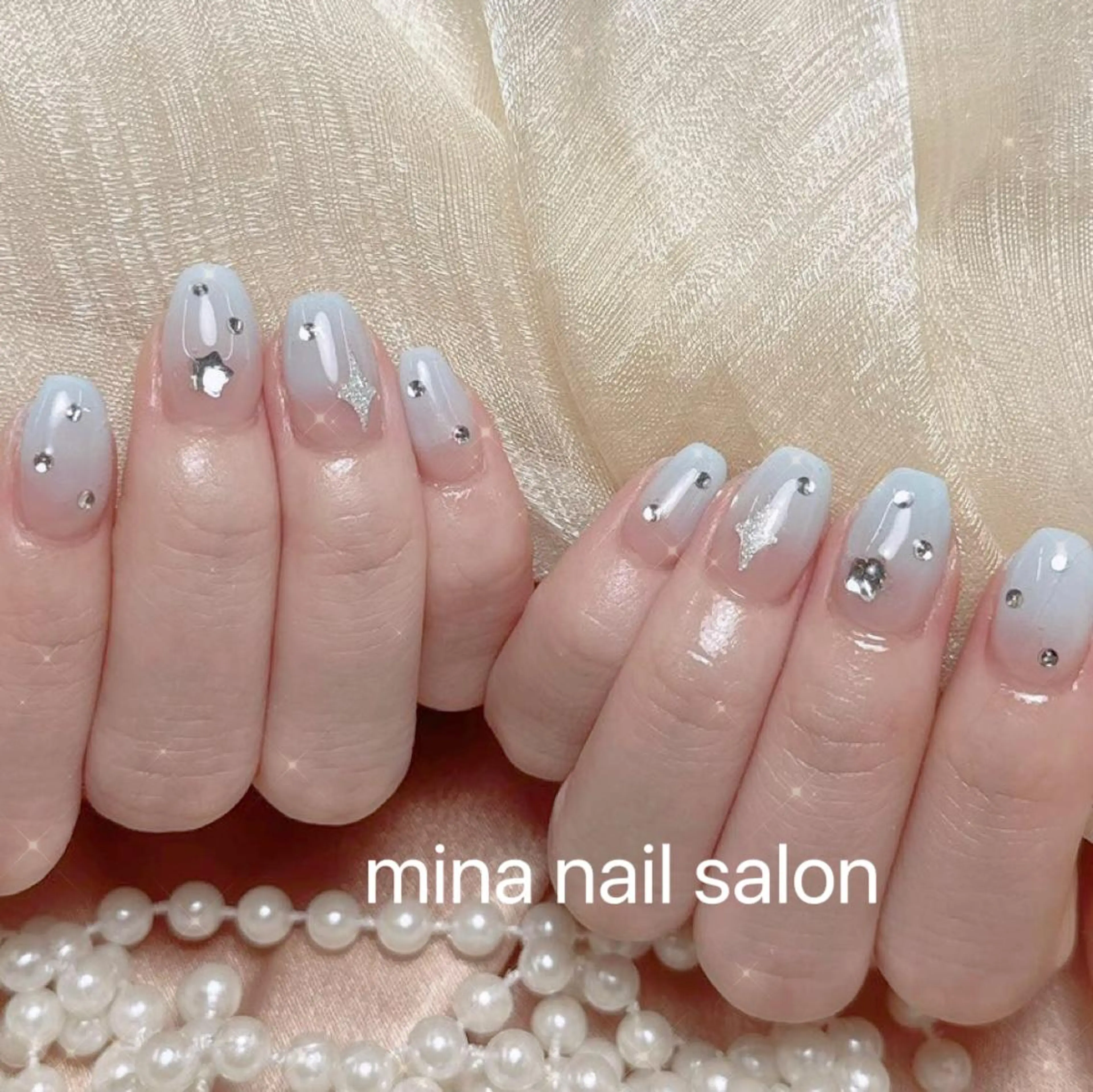 ネイル Mina🧸 韓国風ネイル🎀のネイルデザイン