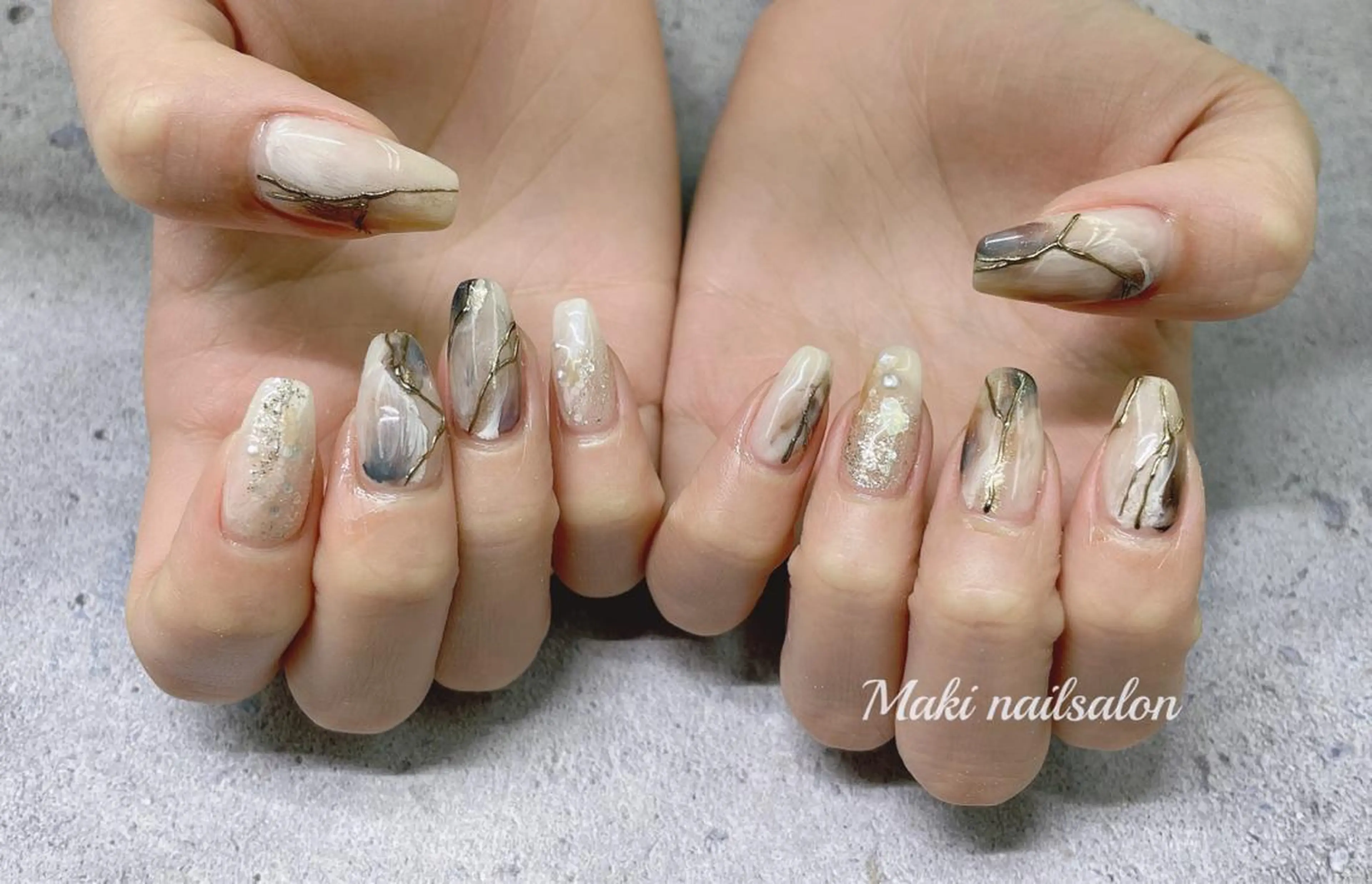 ネイル ハンドネイル Maki nailsalon所属・マキ ネイルサロンのネイルデザイン