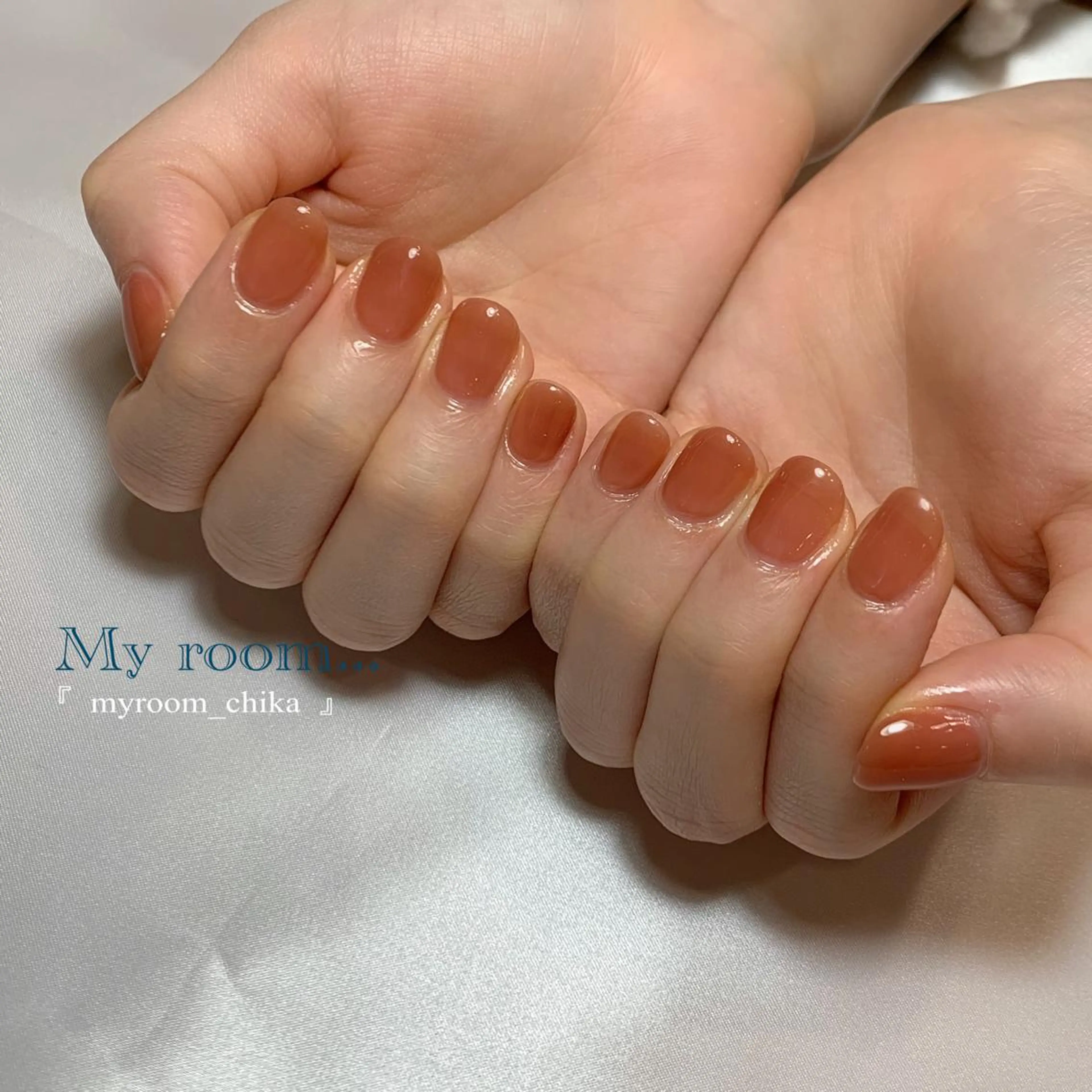 ネイル ワンカラーネイル Amua.facial salon所属・Amua.ハーブ 新宿御苑駅前のエステ・リラクイメージ