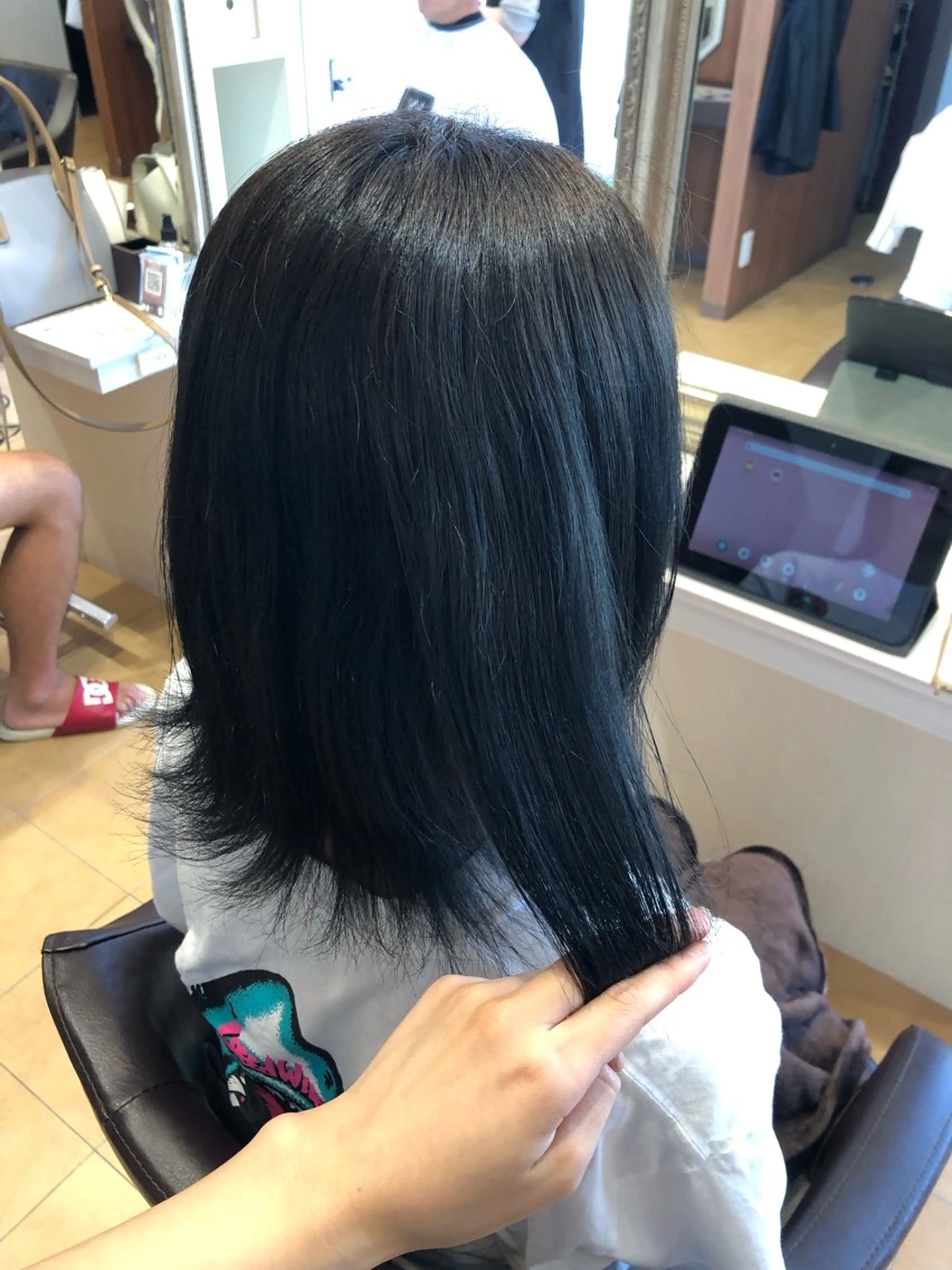 カラー カット ヘアカラー 今中 紗英のヘアスタイル