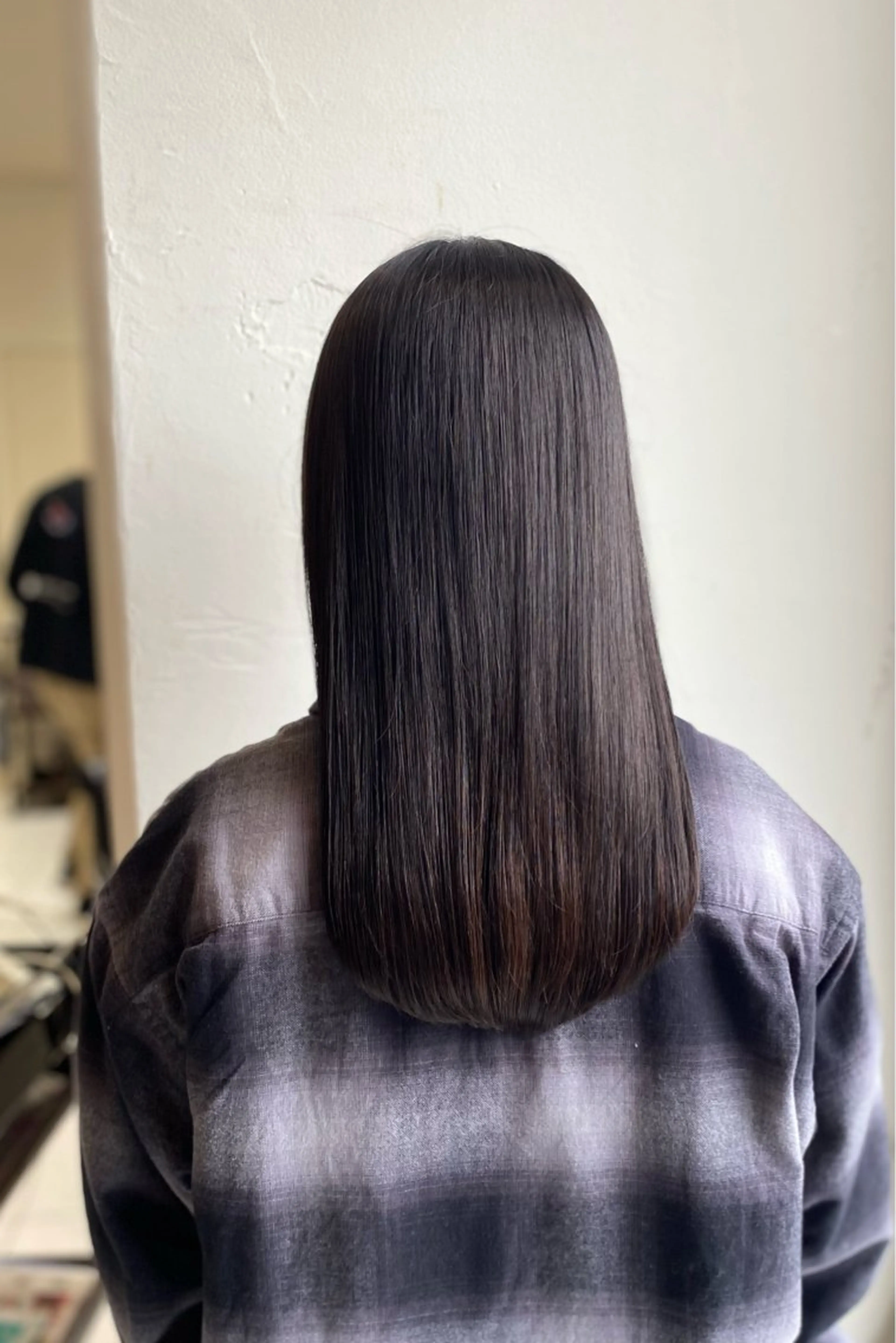 ロング カット 横手 亜紀のヘアスタイル