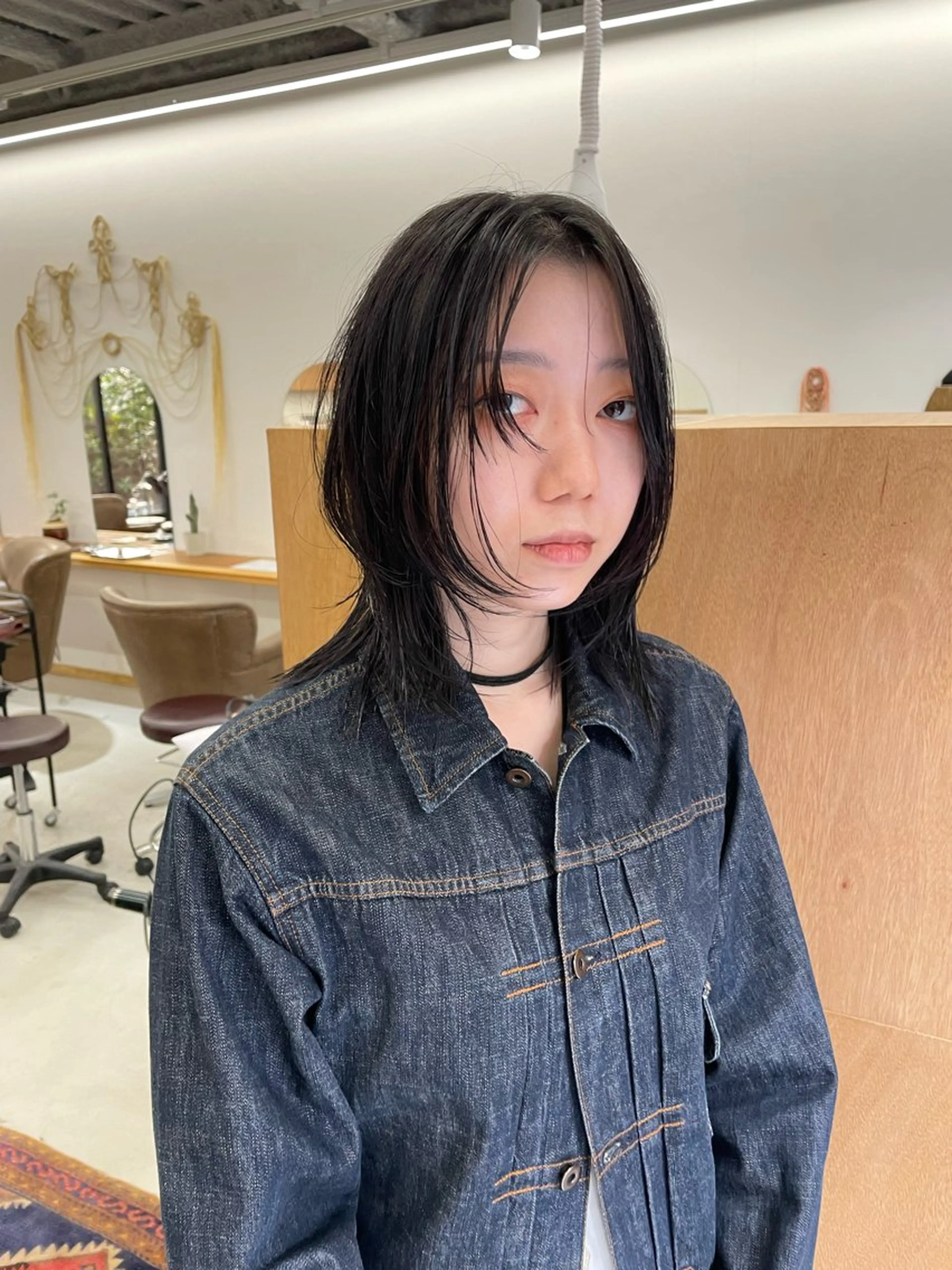 ミディアム カラー パーマ ヘアアレンジ メンズ メンズウルフカット ウルフカット カット ヘアカラー トリートメント tatsumi/ボブ ウルフ/レイヤーのヘアスタイル