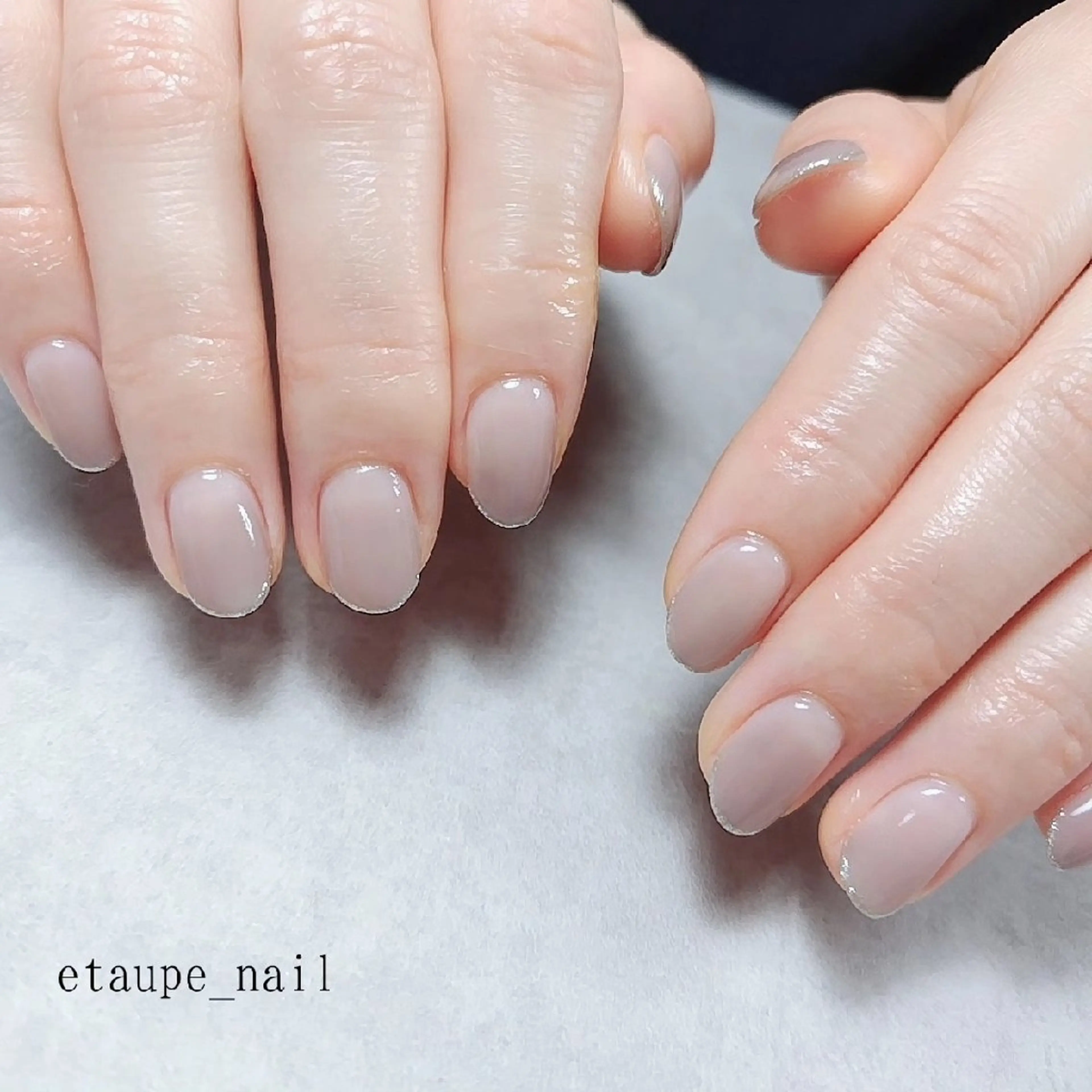 ネイル グラデーション ハンドネイル etaupe nail所属・向原自宅サロン ★エトープネイルのネイルデザイン