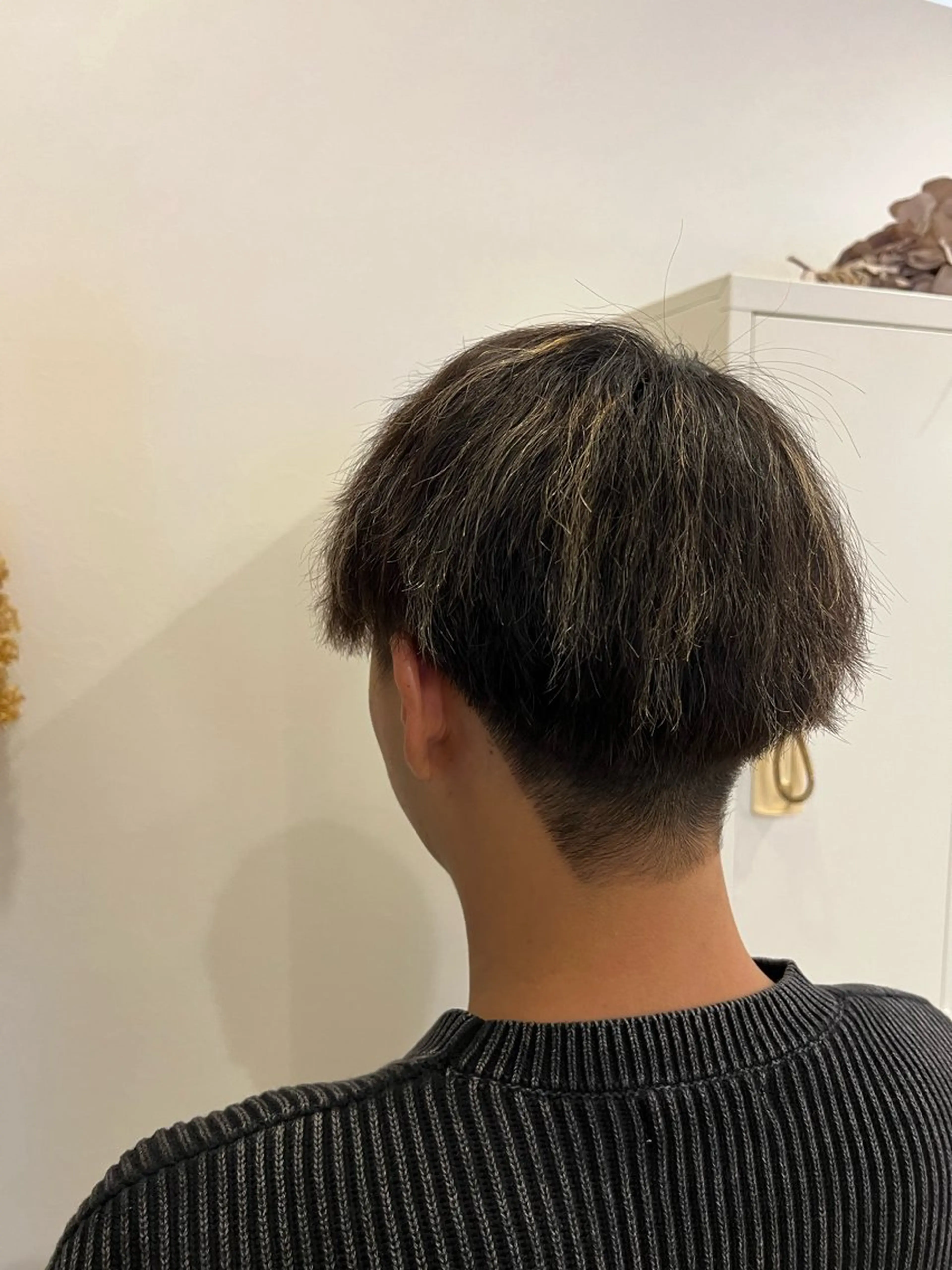 ショート 【本陣】カット モデル/朝岡 慧のヘアスタイル