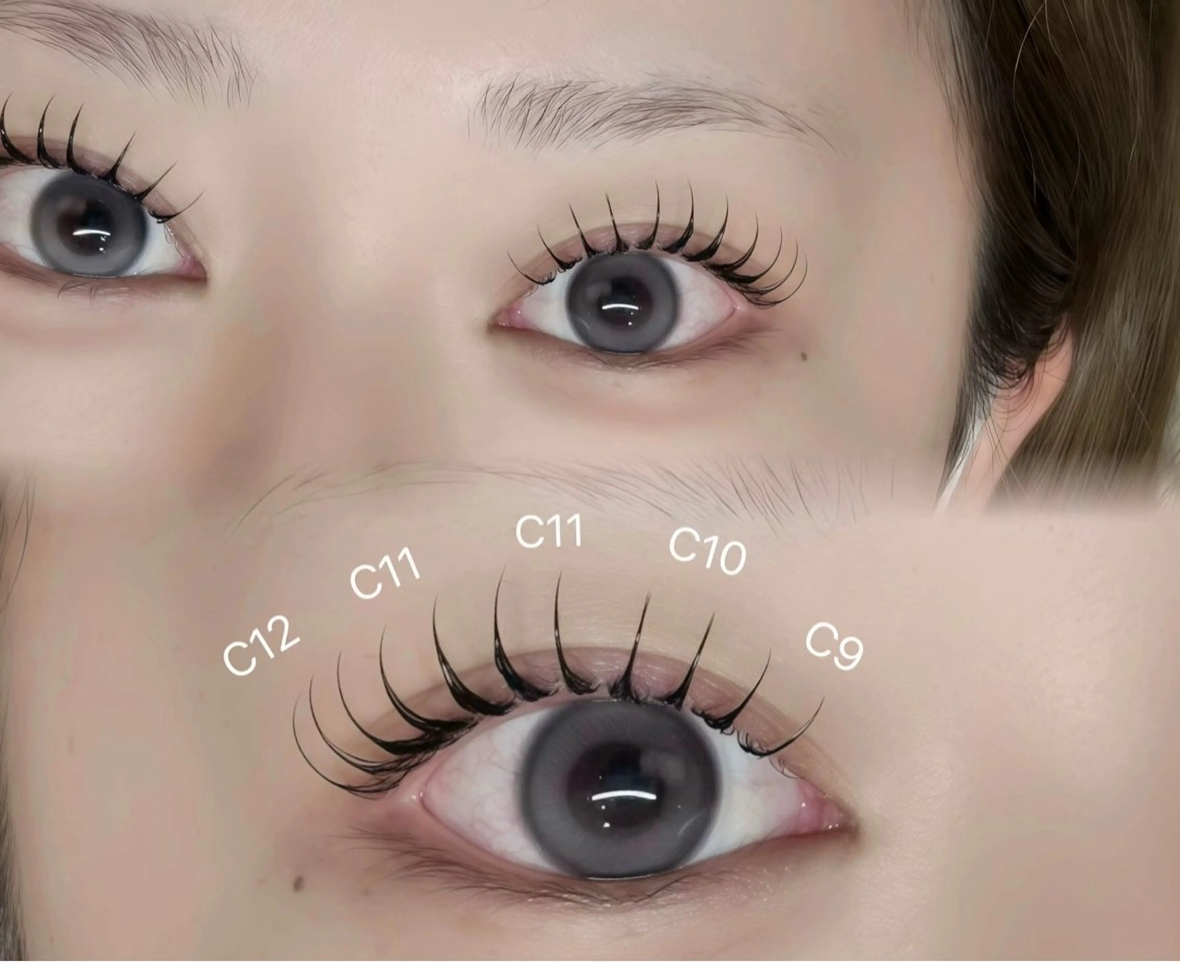 ♥️大人気パリエク♥️パリジェンヌ✖️エクステフラット上140本+アイシャンプー+コンテイング剤(初回オフ無料)の写真