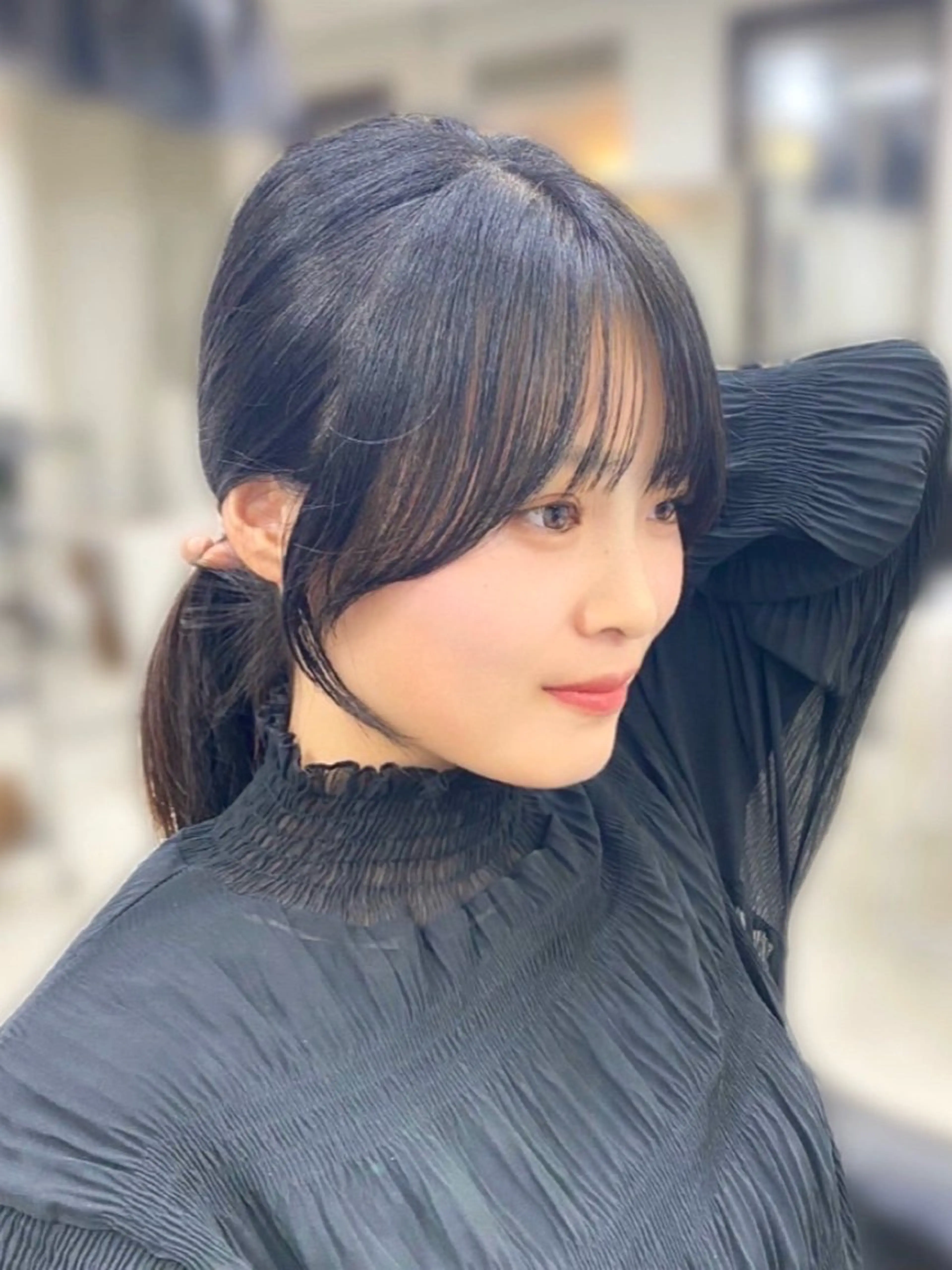ミディアム 顔周りカット ChLem所属・ショート✨レイヤー✨ 池田　慧太のヘアスタイル