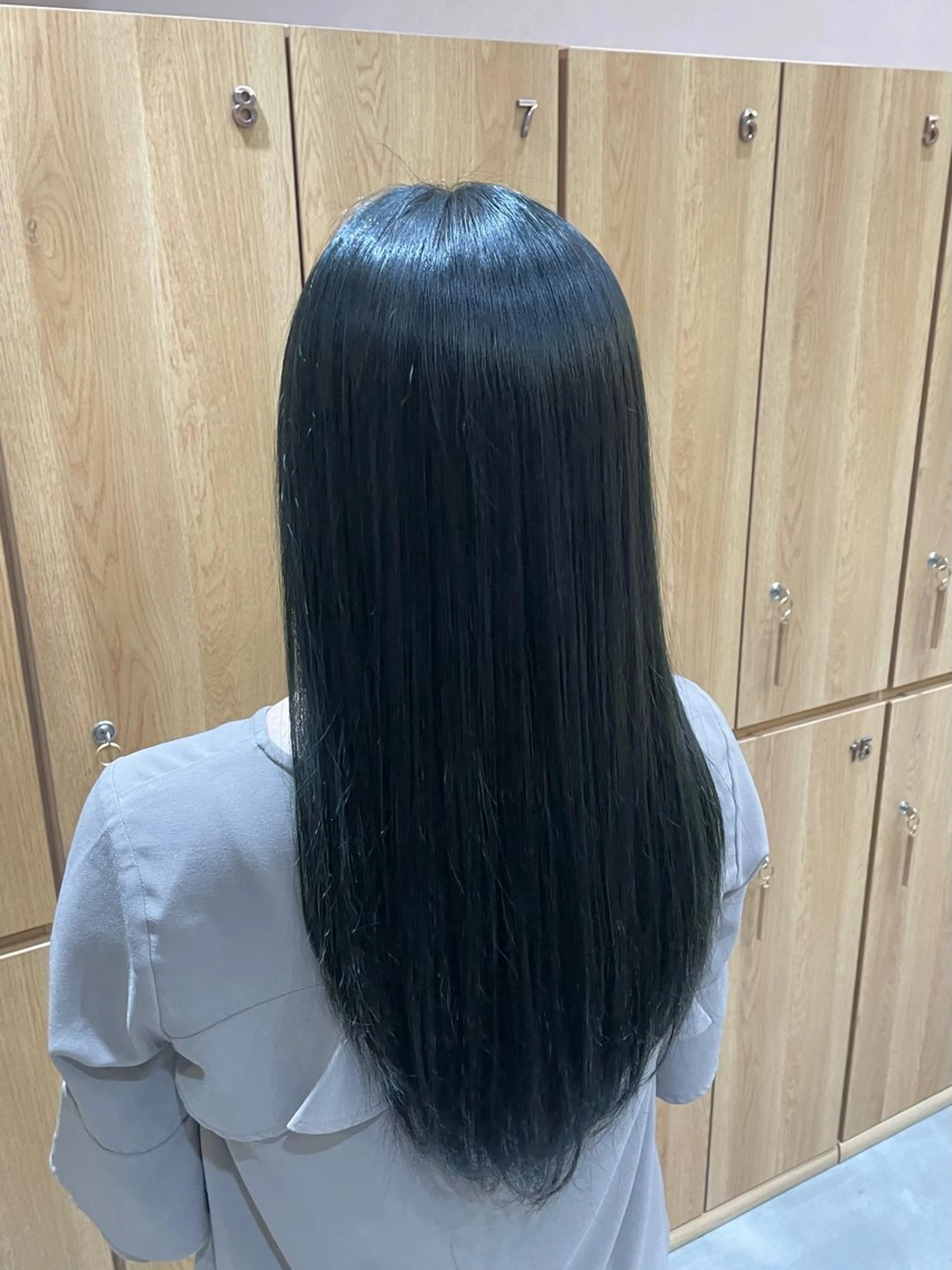 ロング カラー 🐰🫧ユラ 🫧🐰のヘアスタイル