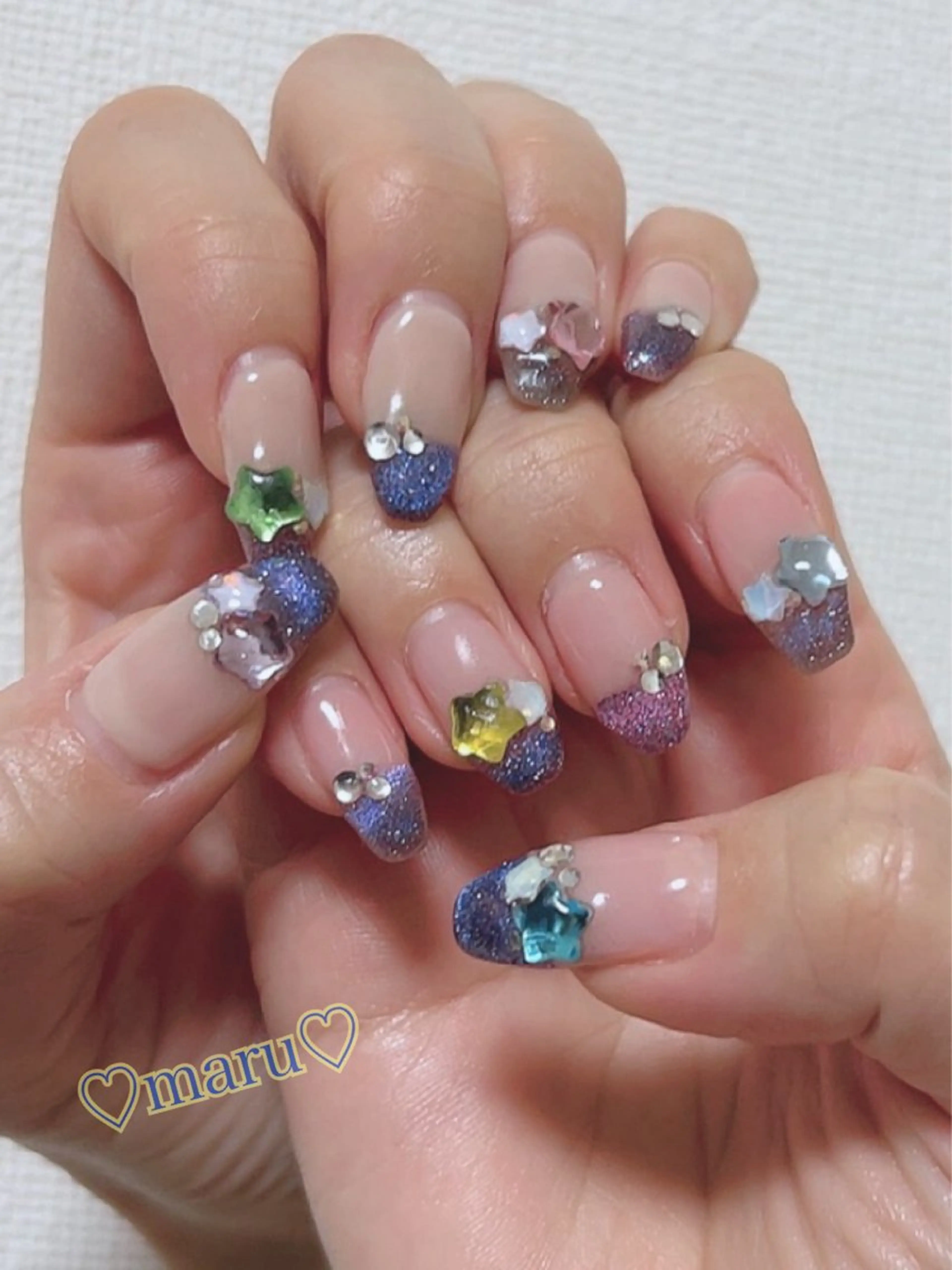 ネイル ハンドネイル フットネイル まるみ ♡のネイルデザイン