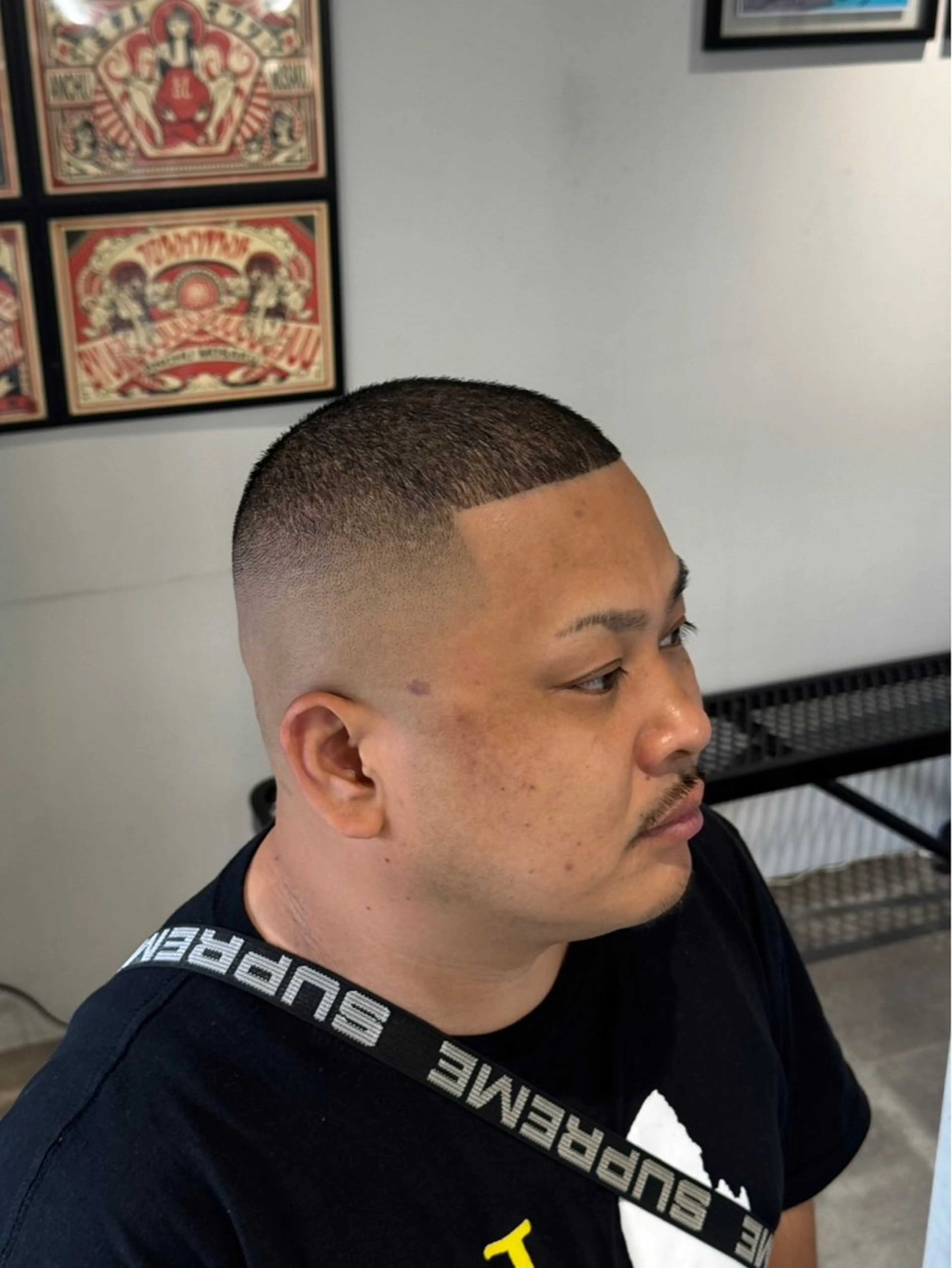 ショート FADE&LINE登戸店所属・🔥メンズ専門 美容師🔥 柳澤陵心のヘアスタイル