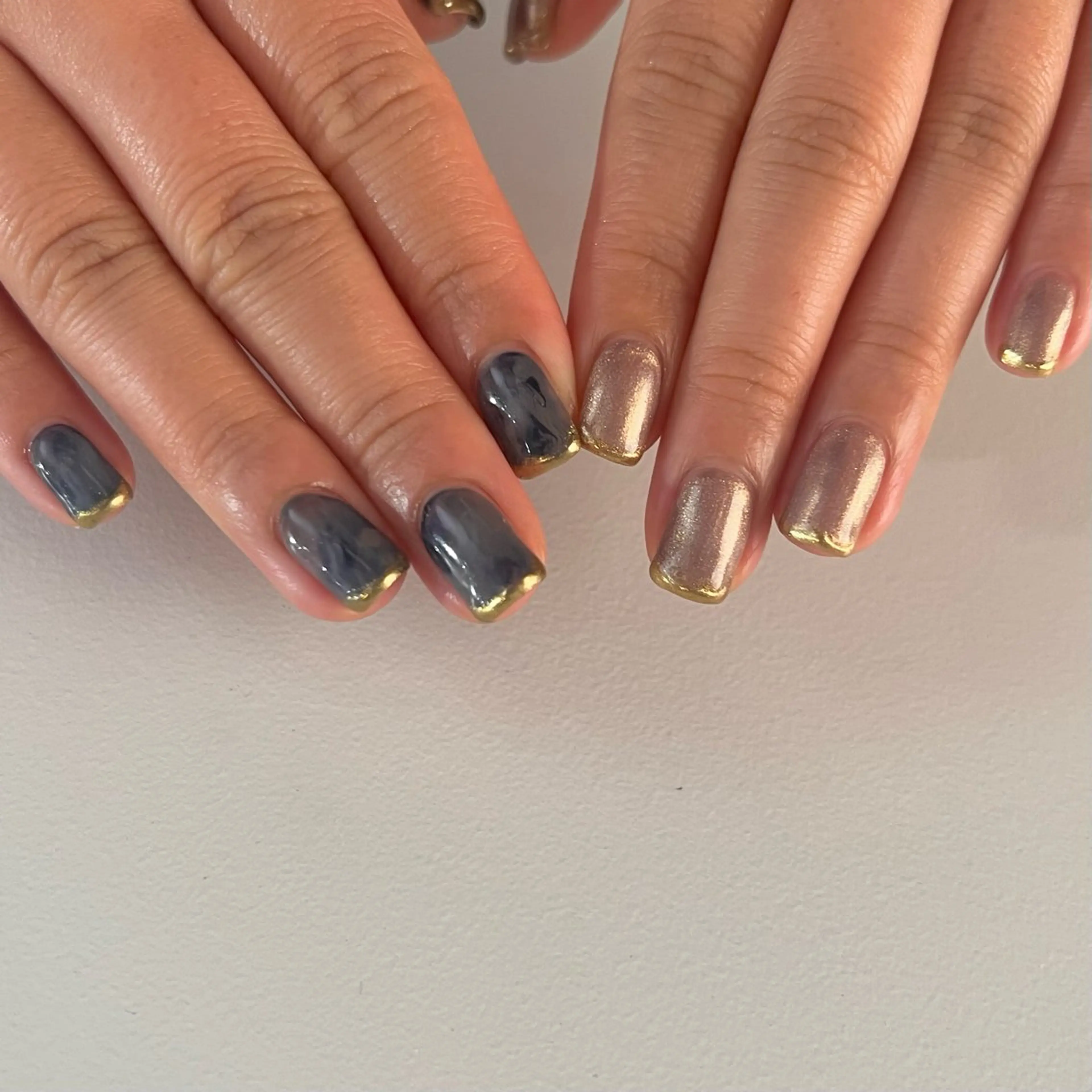 ネイル ハンドネイル 《ニュアンスネイル》 risaのネイルデザイン