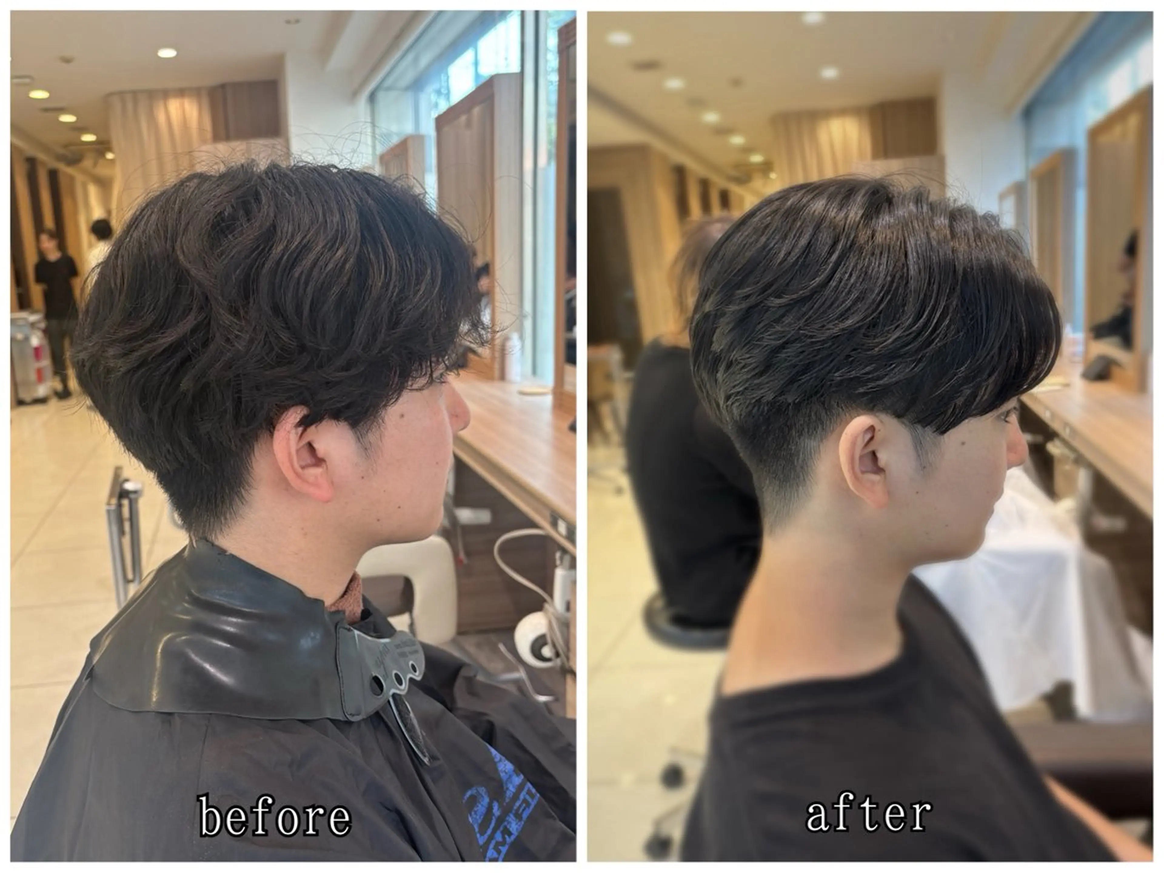 パーマ メンズ カット パーマ 波巻きスパイラル・ カルマ/aoiのヘアスタイル