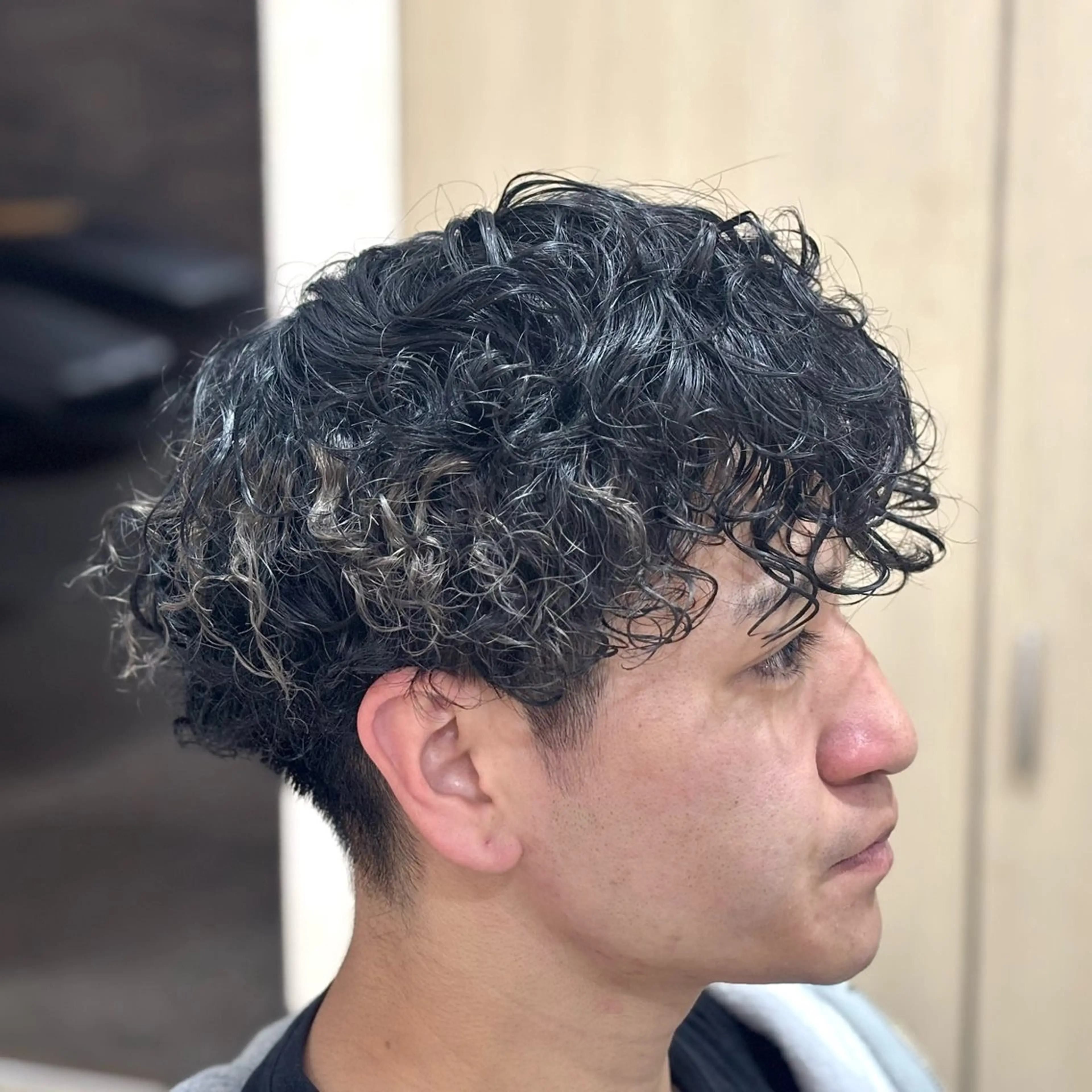 ショート パーマ メンズ 💥横浜メンズパーマ 💥ルキのヘアスタイル