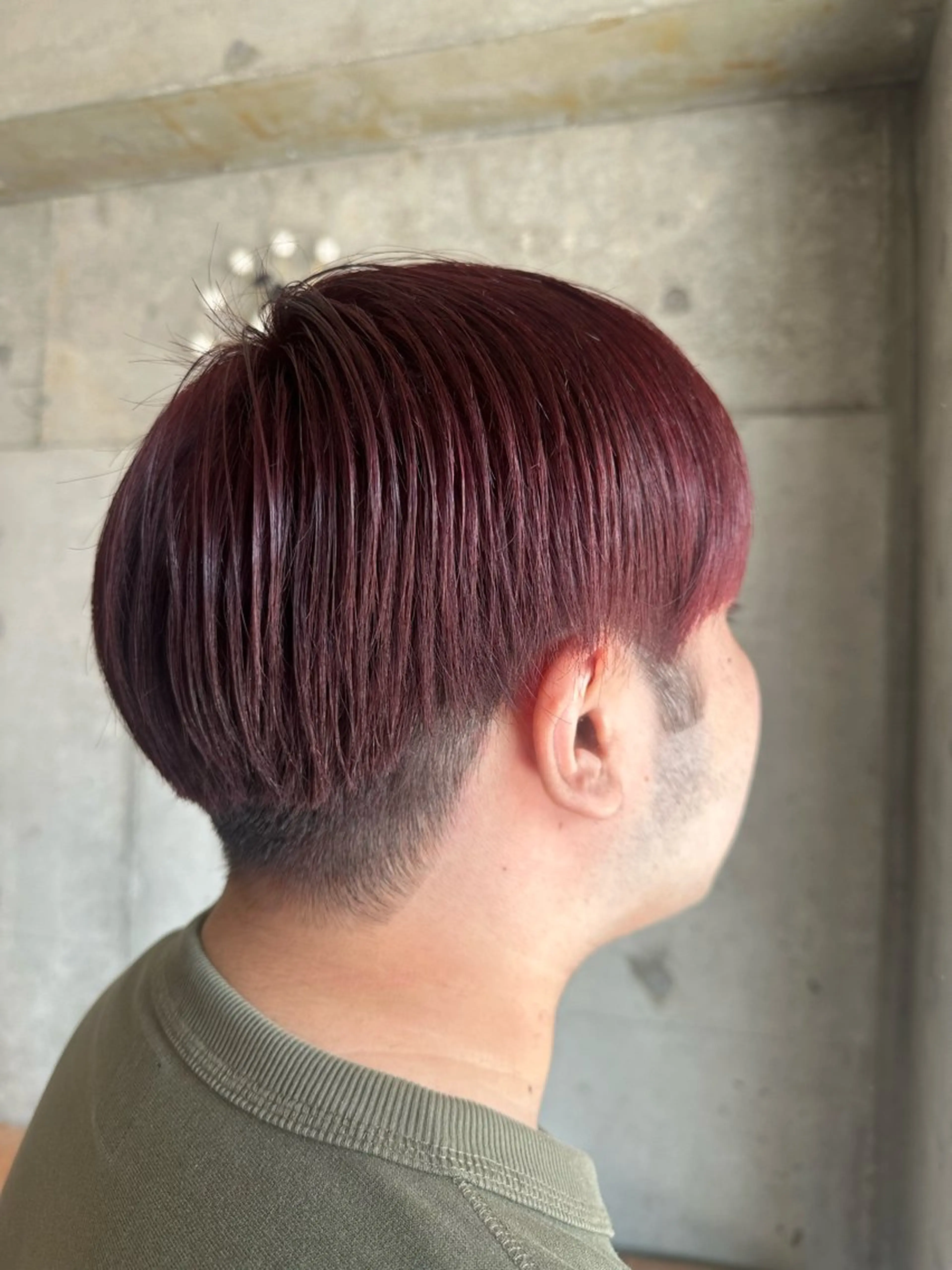 ショート カラー メンズ 熊瀧 彩花のヘアスタイル