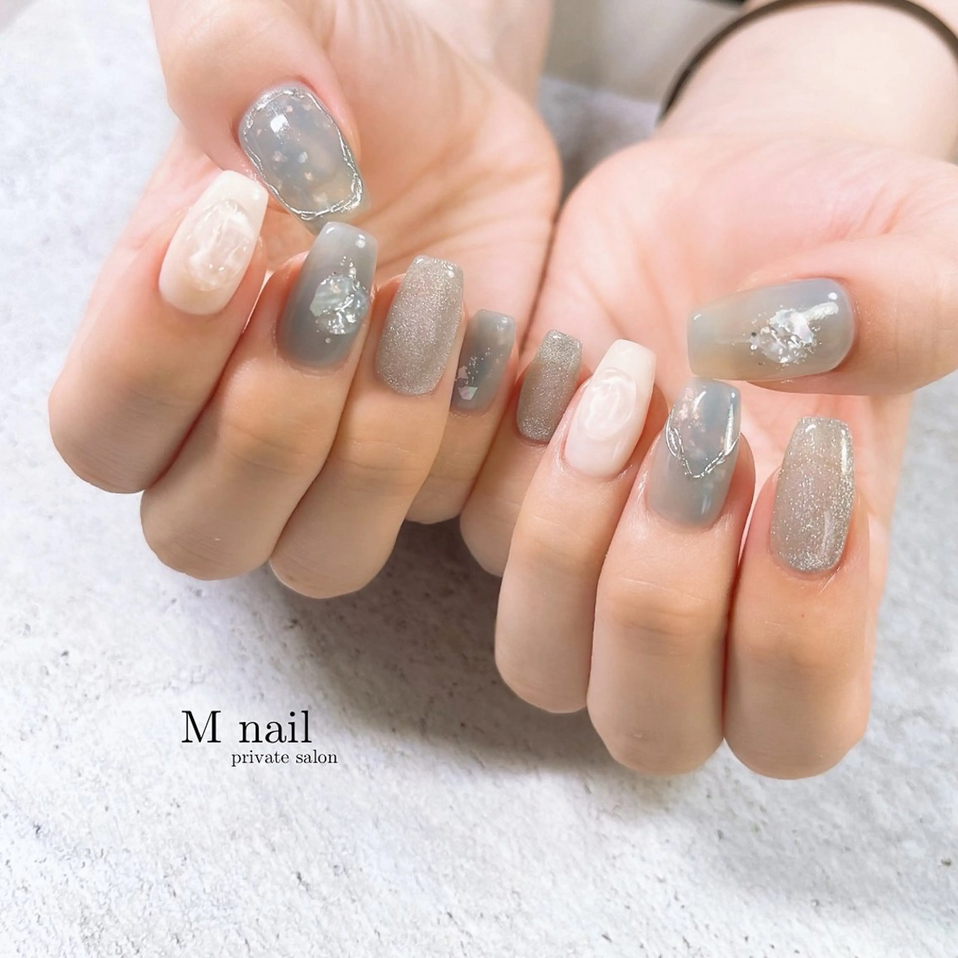 ネイル ハンドネイル M　nail所属・M nailのネイルデザイン