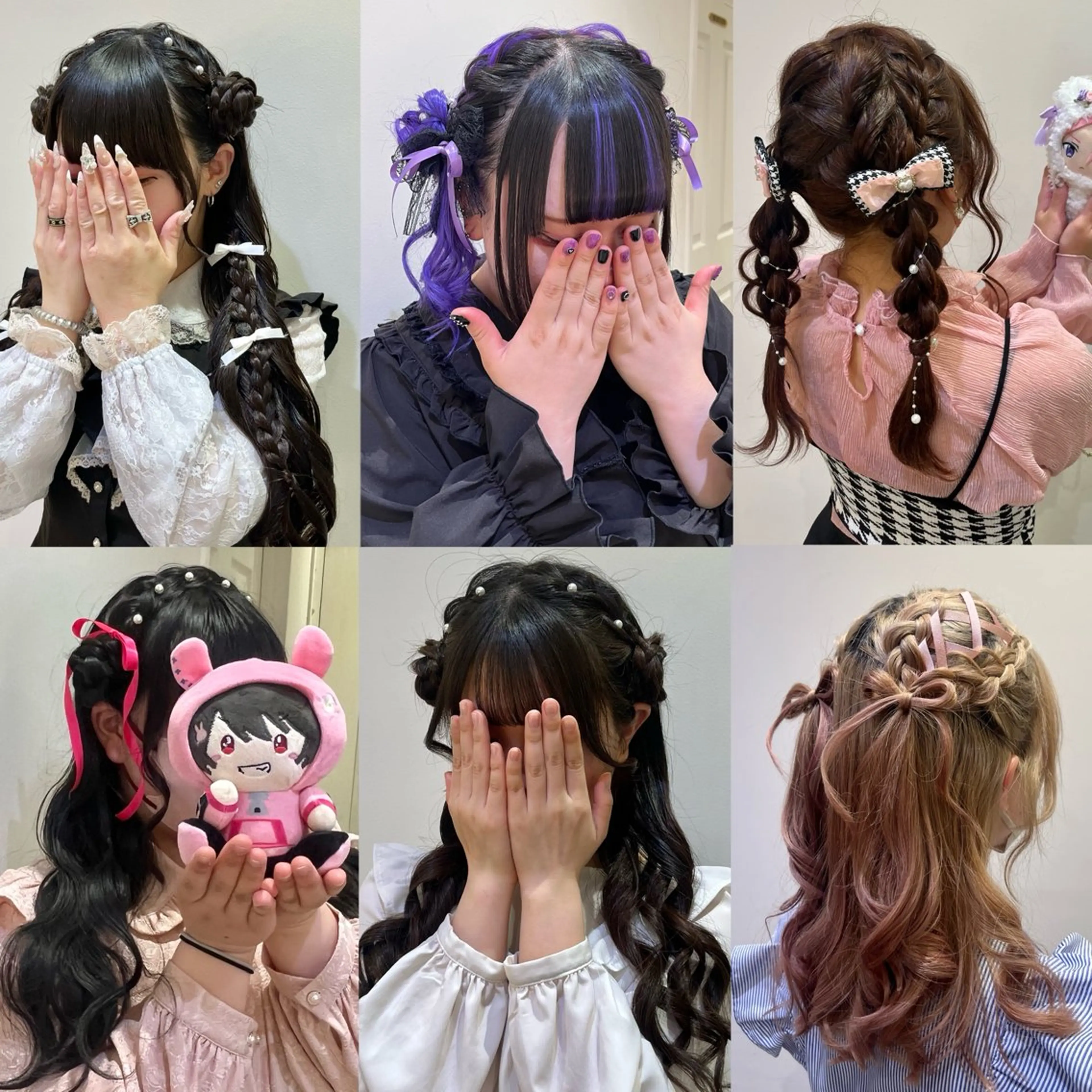 ヘアアレンジ ヘアセット 推し活応援美容師🐰 ヘアメ🎀くめののヘアスタイル