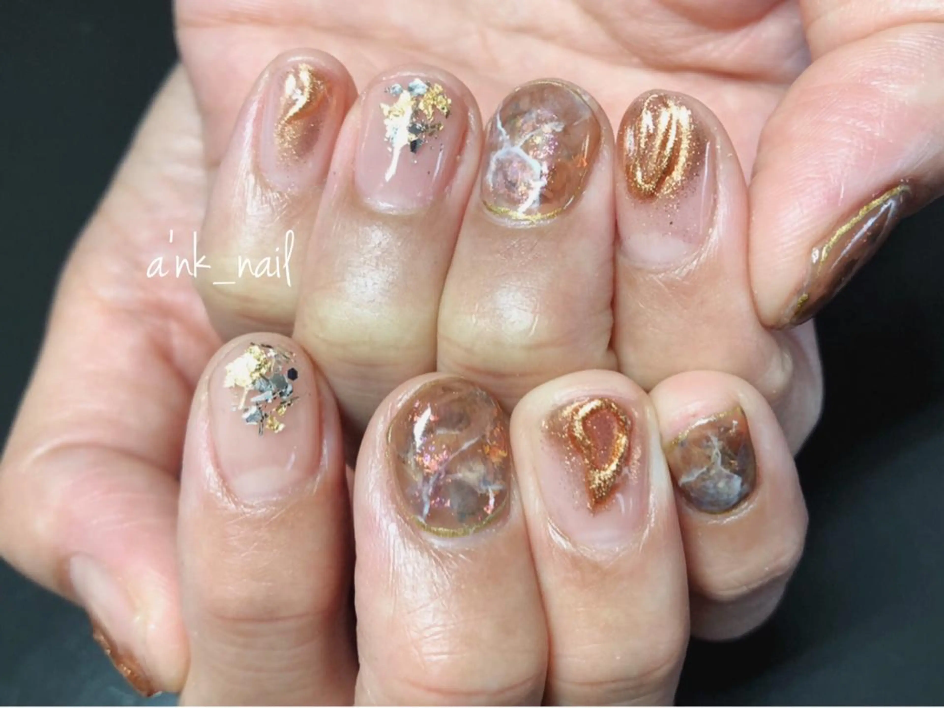 ネイル Sawamoto Akinaのネイルデザイン