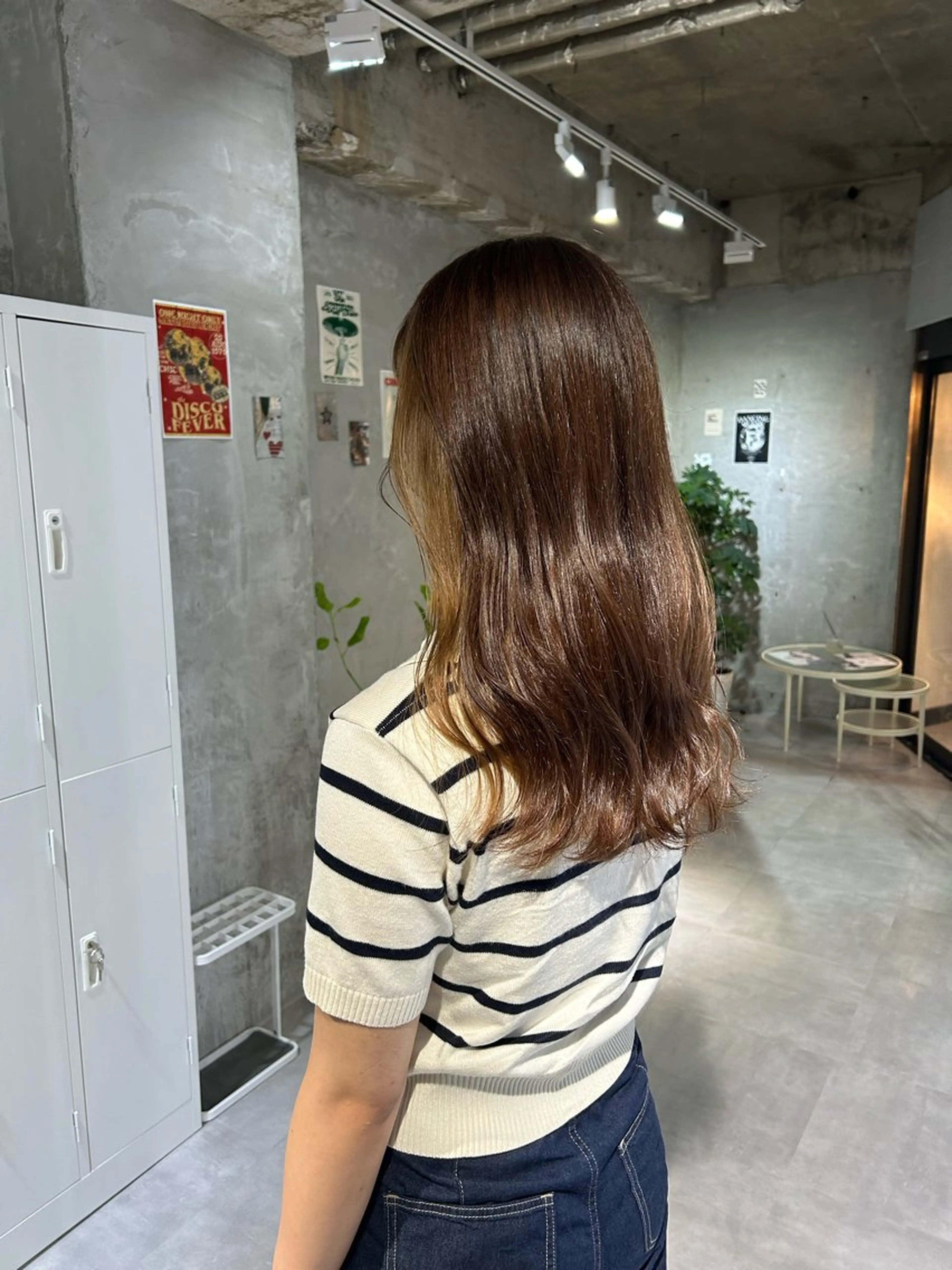 ロング カラー ヘアカラー トリートメント doorwhite 🎀Kannaのヘアスタイル
