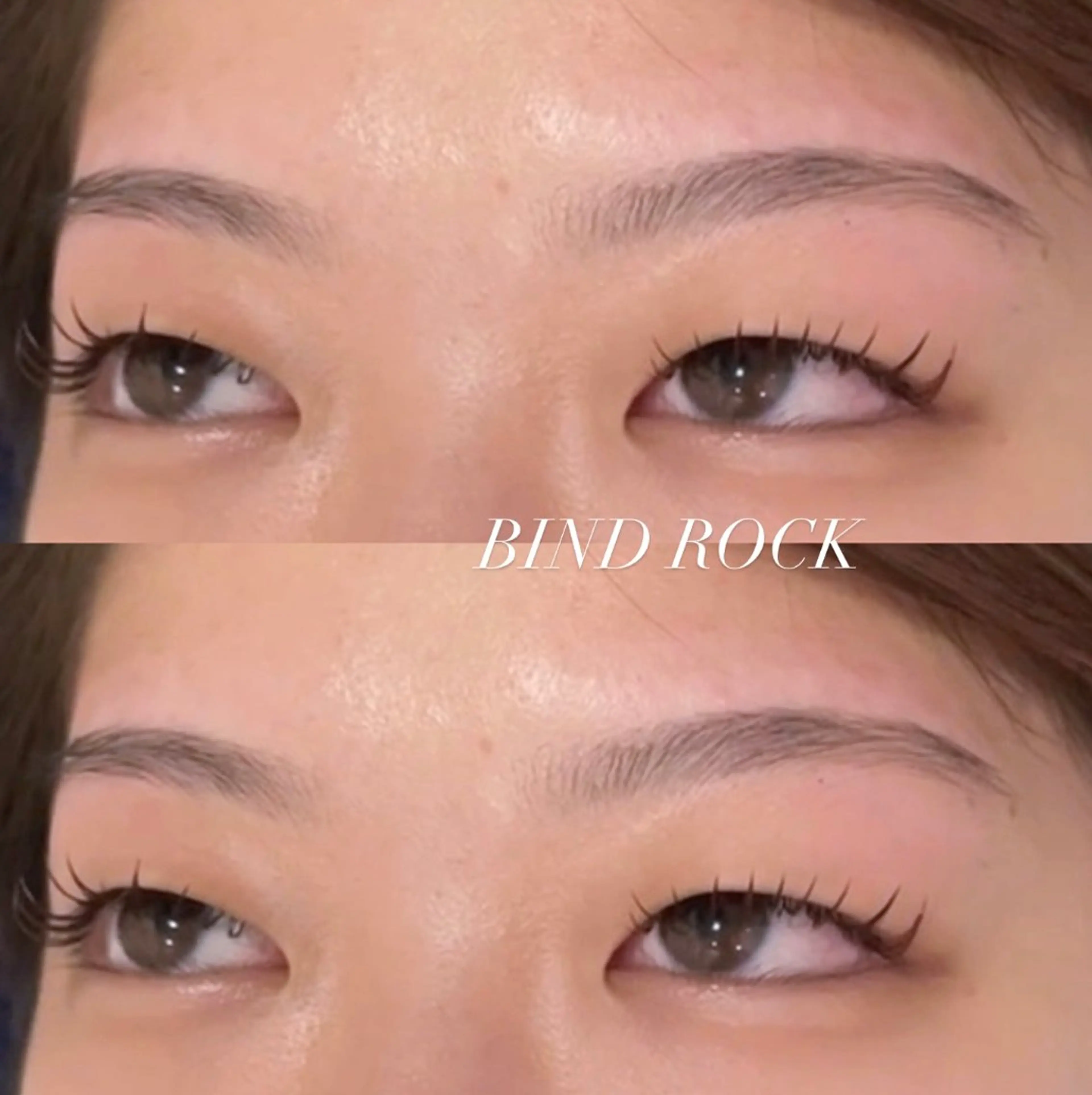 マツエク・マツパ バインドロック 一重×まつ毛パーマ パリジェンヌ／マツエ ク🇰🇷ジュリ♡のマツエク・マツパデザイン
