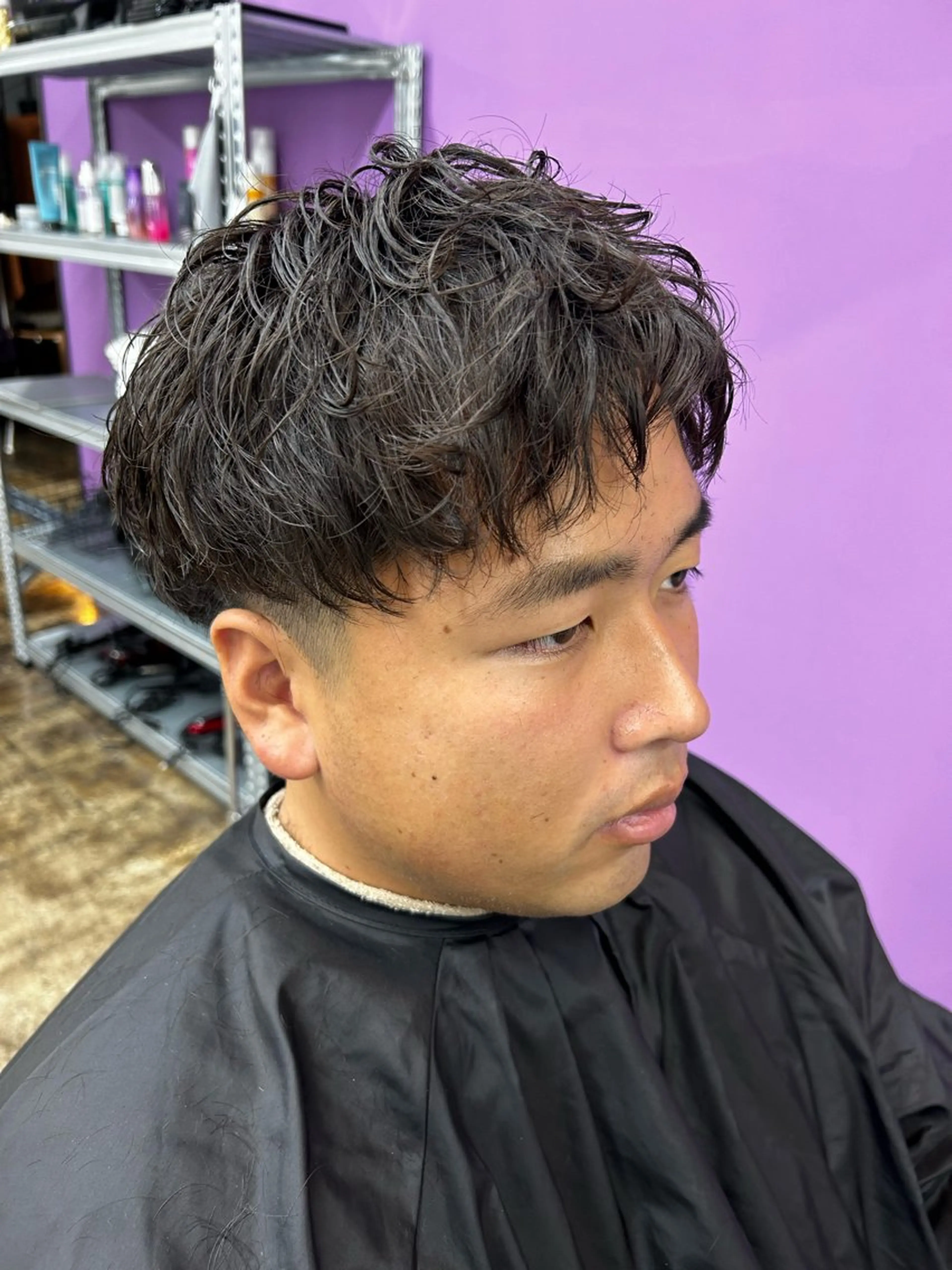 パーマ メンズ メンズパーマ 西浦 たくみのヘアスタイル