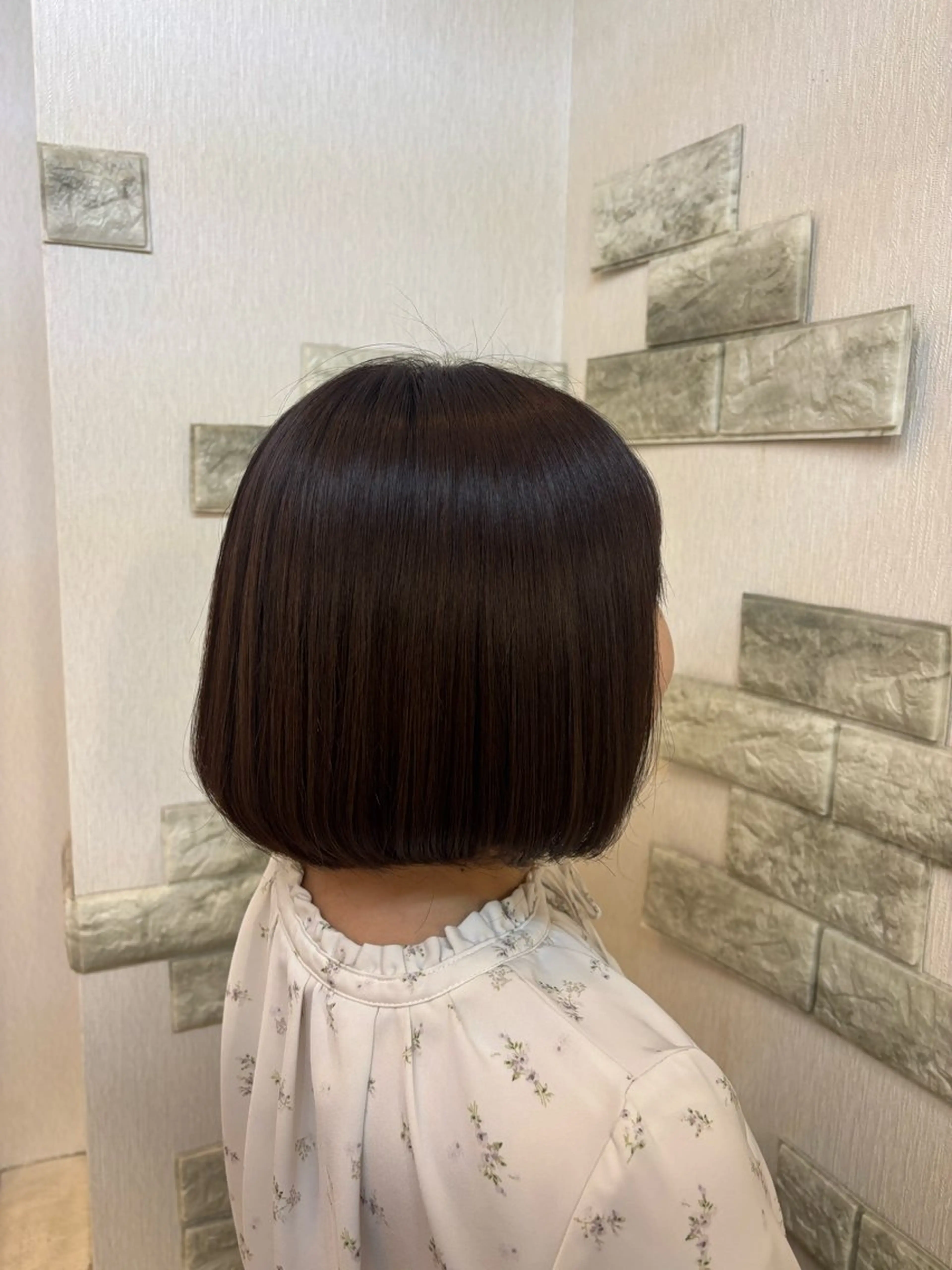 ミディアム カラー ️🫧押上️🫧はな 🫧うる艶パーマのヘアスタイル