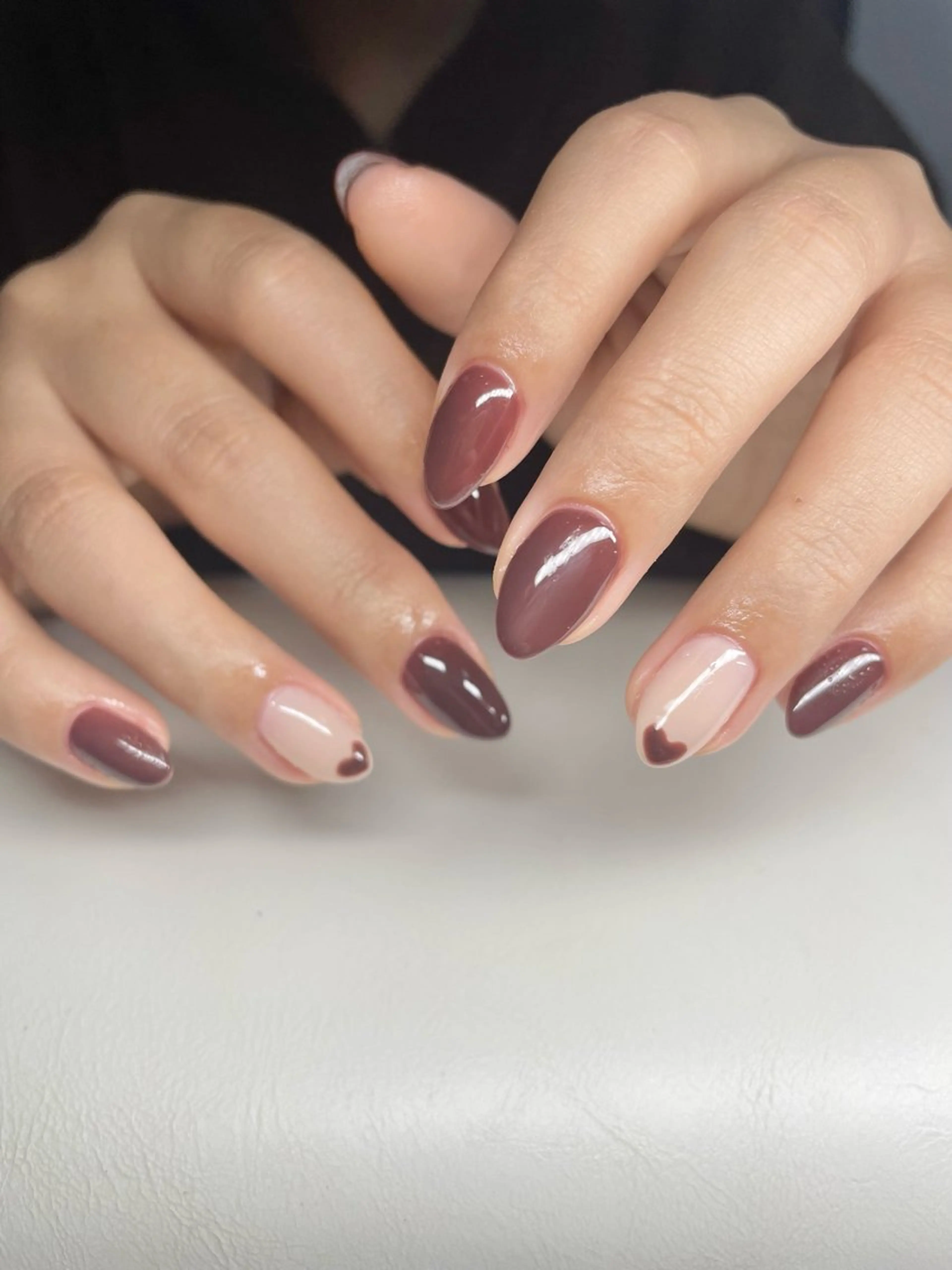 ネイル 持ち込み ハンドネイル nail salon Re:na-juのネイルデザイン