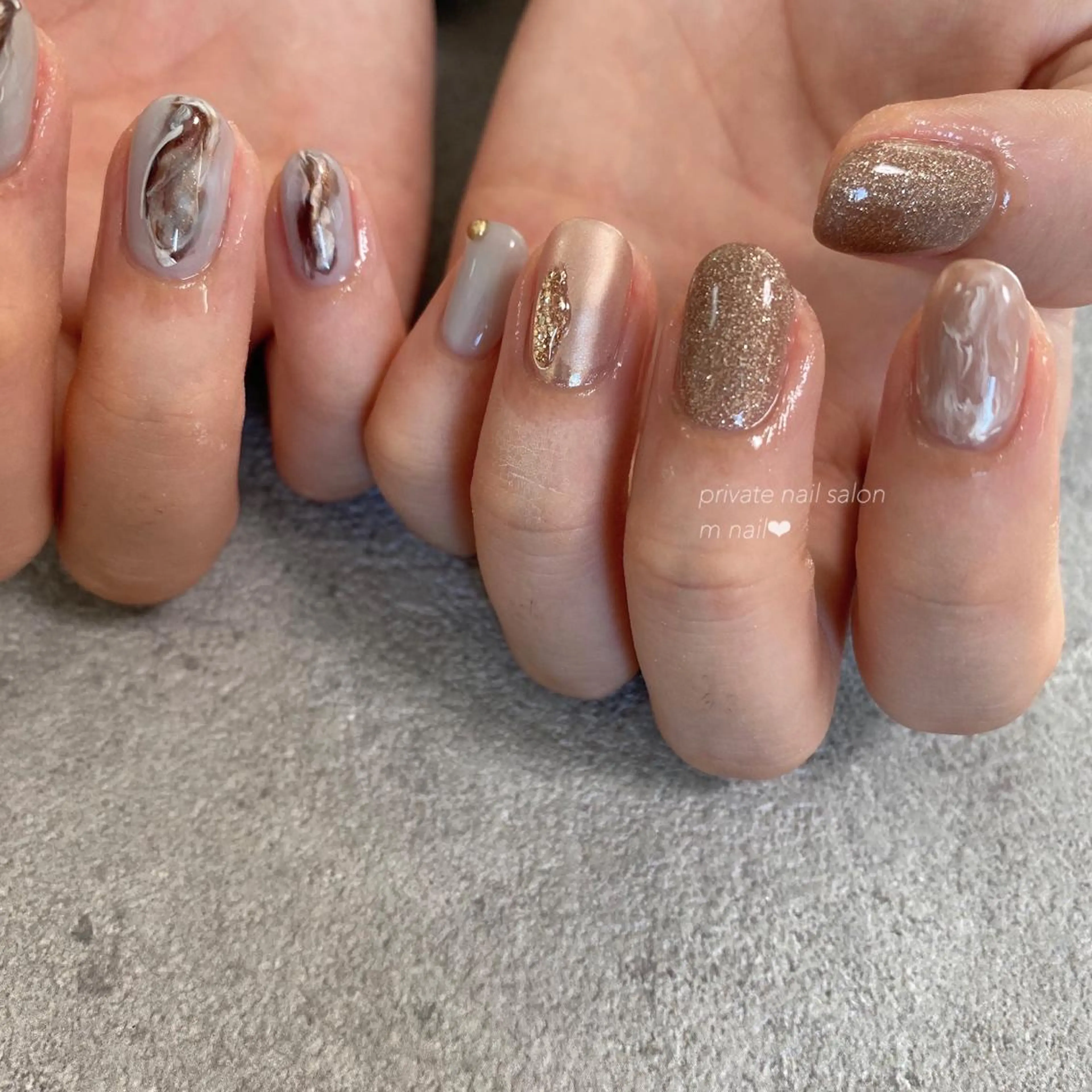 ネイル ハンドネイル 小河原 舞のネイルデザイン