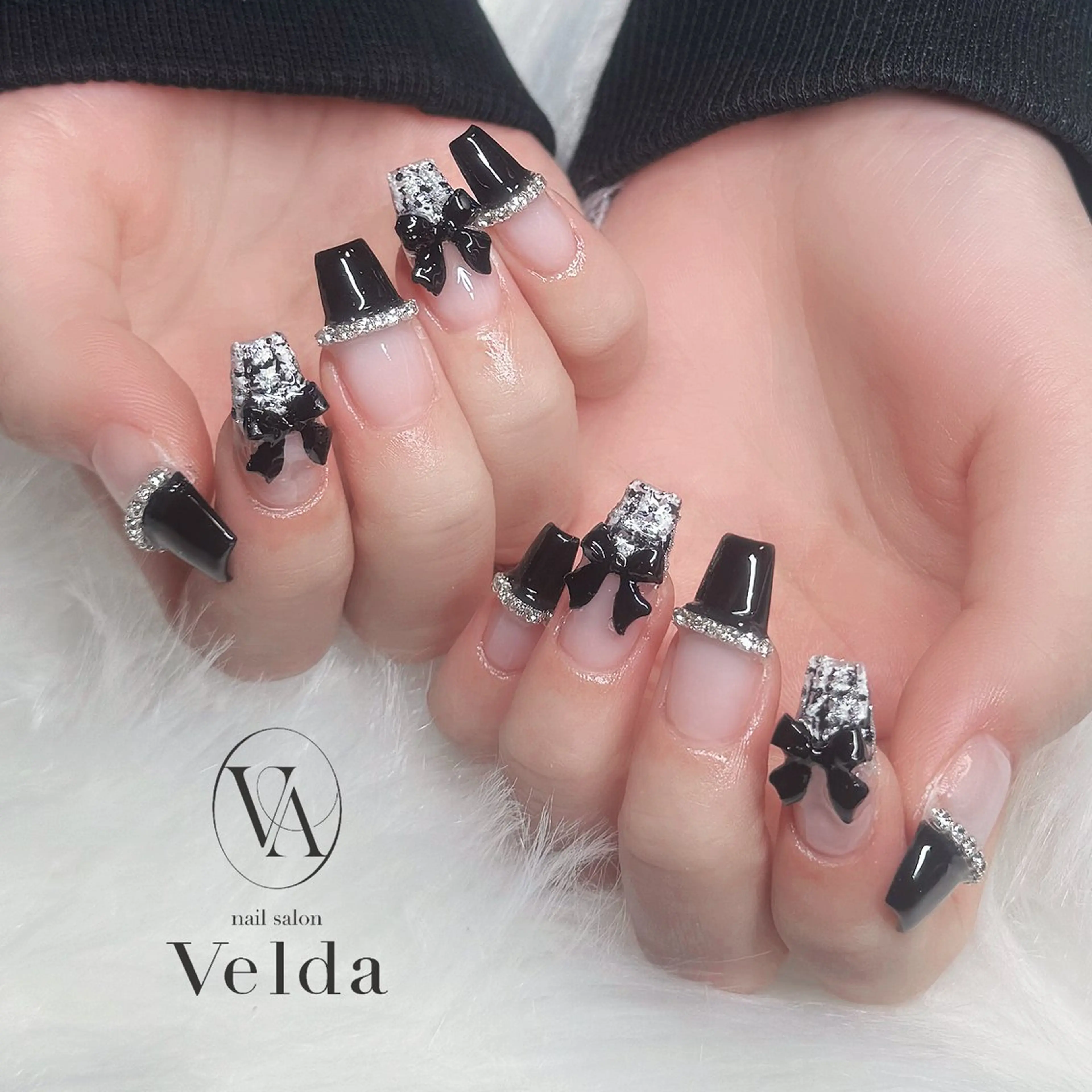 ネイル ツイードネイル 💎スカルプ💎 Velda(ベルダ)のネイルデザイン