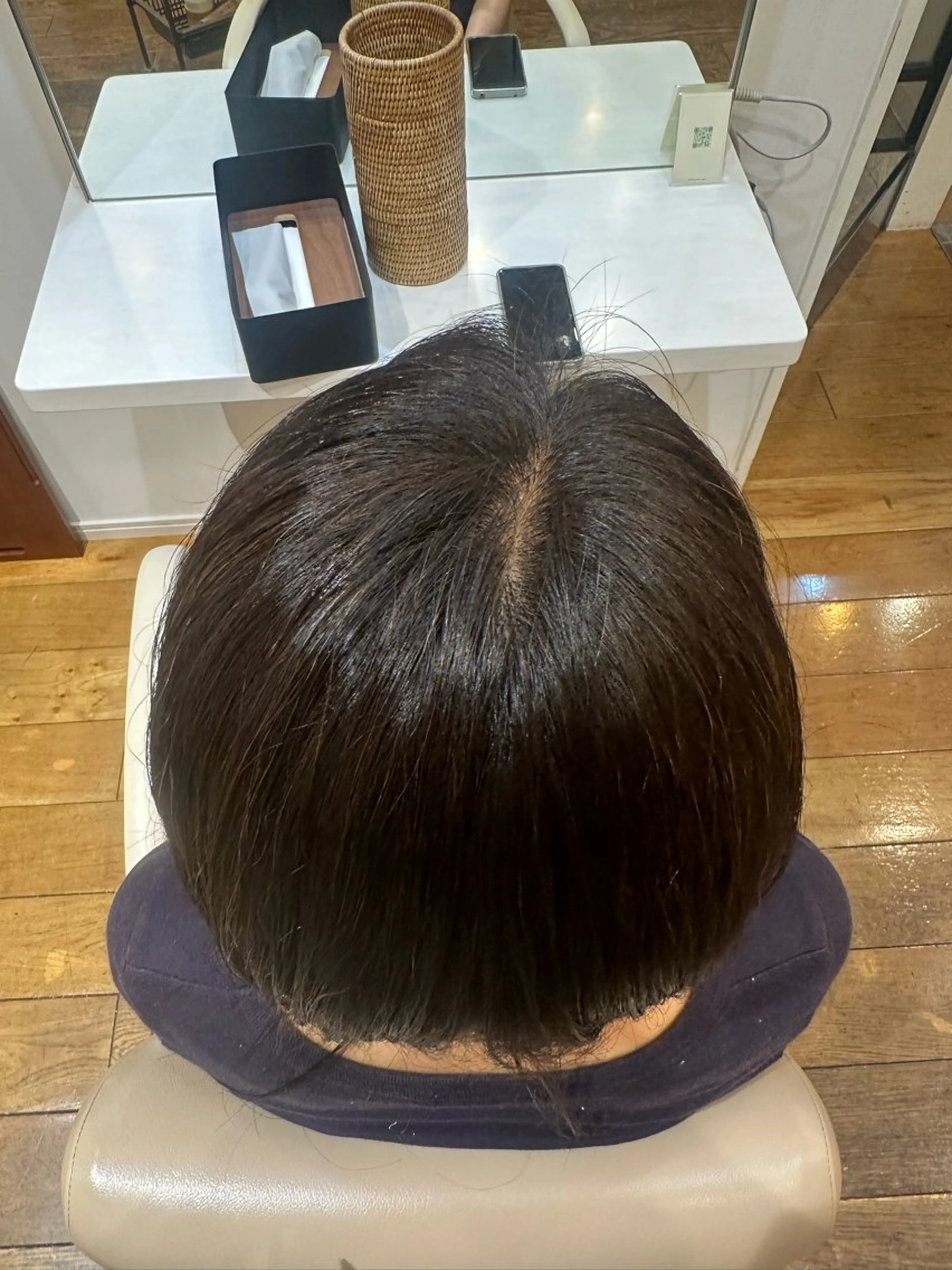 ミディアム カラー 池見 円花のヘアスタイル
