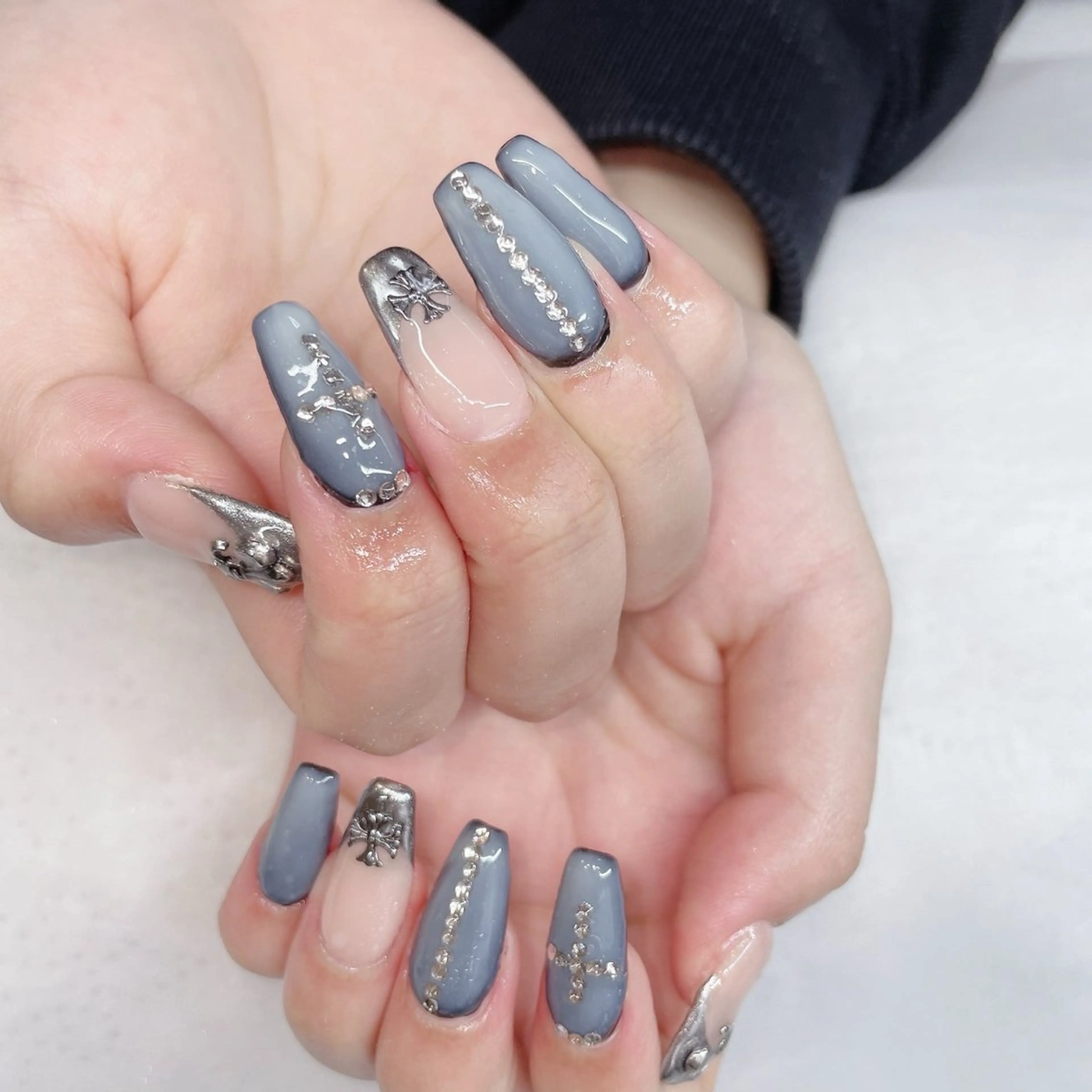 ネイル ハンドネイル ハンドケア 💜MIYA nail川崎店のネイルデザイン