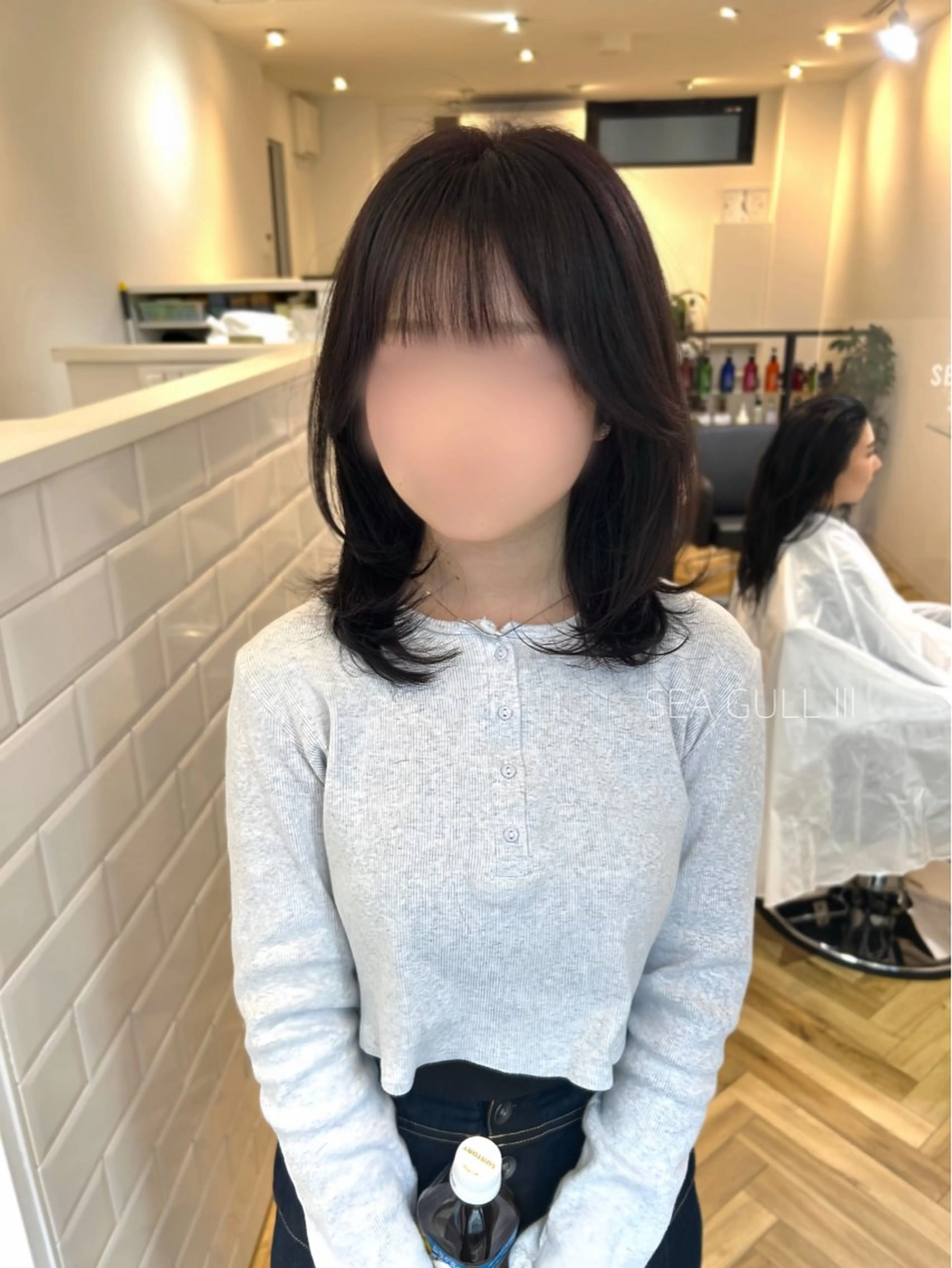 ミディアム SEA GULL lll鷗勇人のヘアスタイル